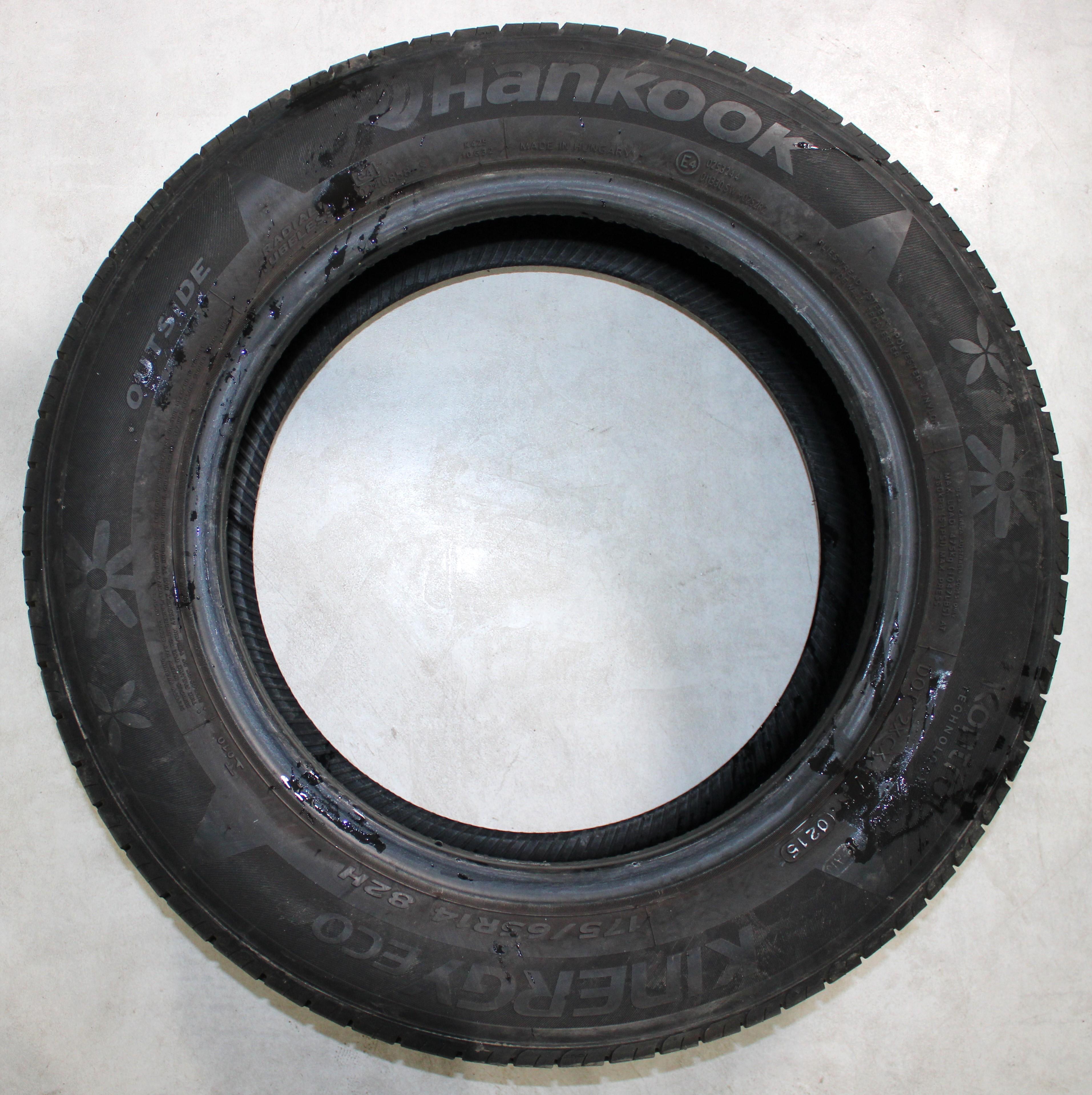 2 x 175/65R14 82H Sommerreifen Hankook Kinergy Eco 5,5mm 2015