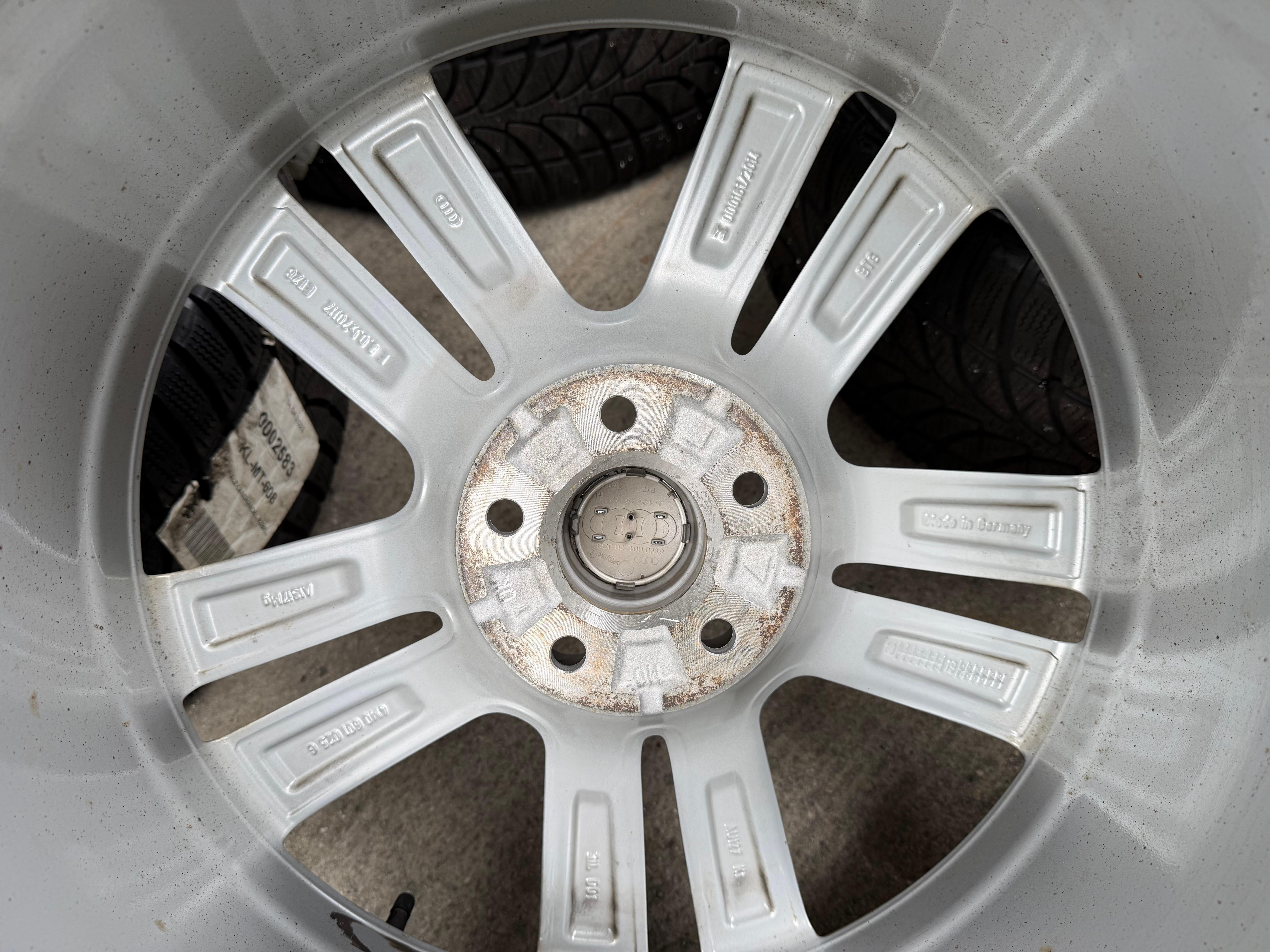 4 Original 20" Alu Winterräder Audi Q7 4M 255/50R20 109H 4M0601025G Winterreifen