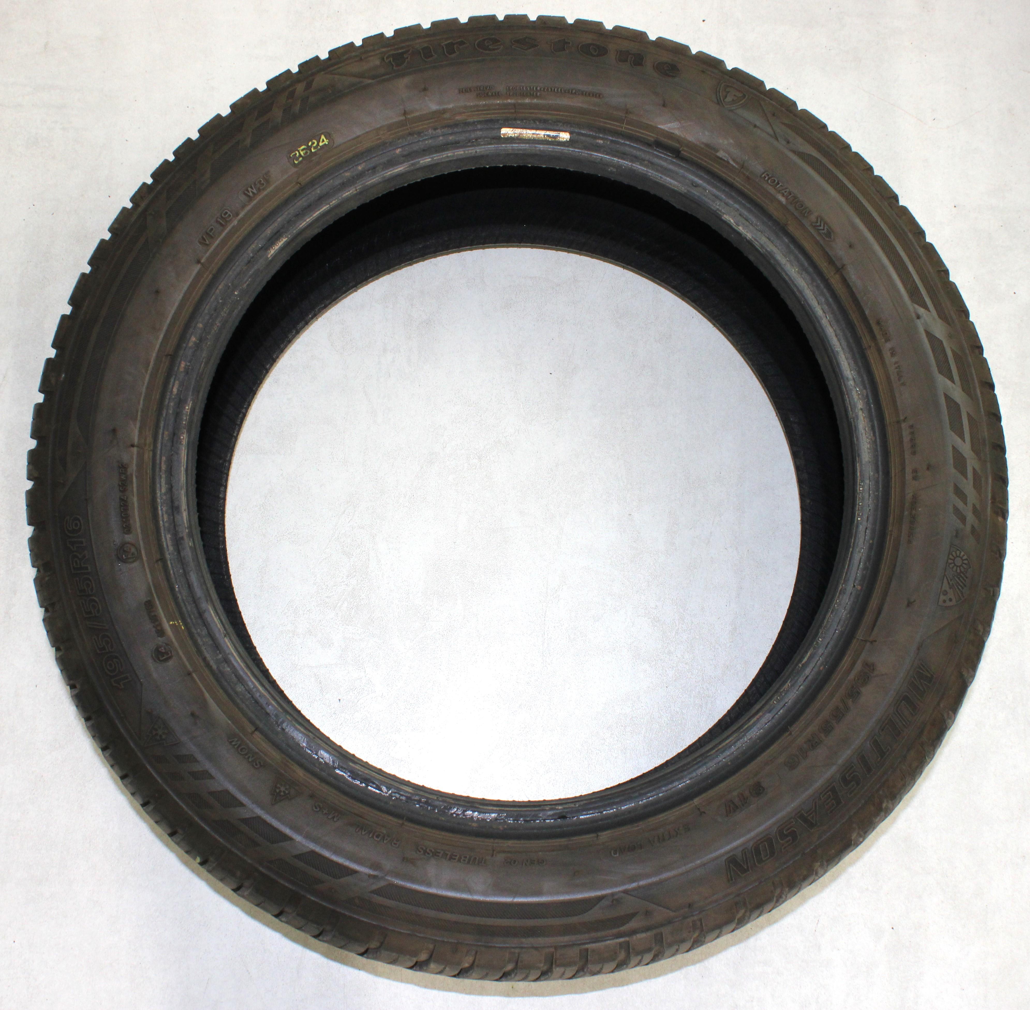 4 x 195/55R16 91V pneus toutes saisons Firestone Multiseason 6-6,5mm 2024 XL