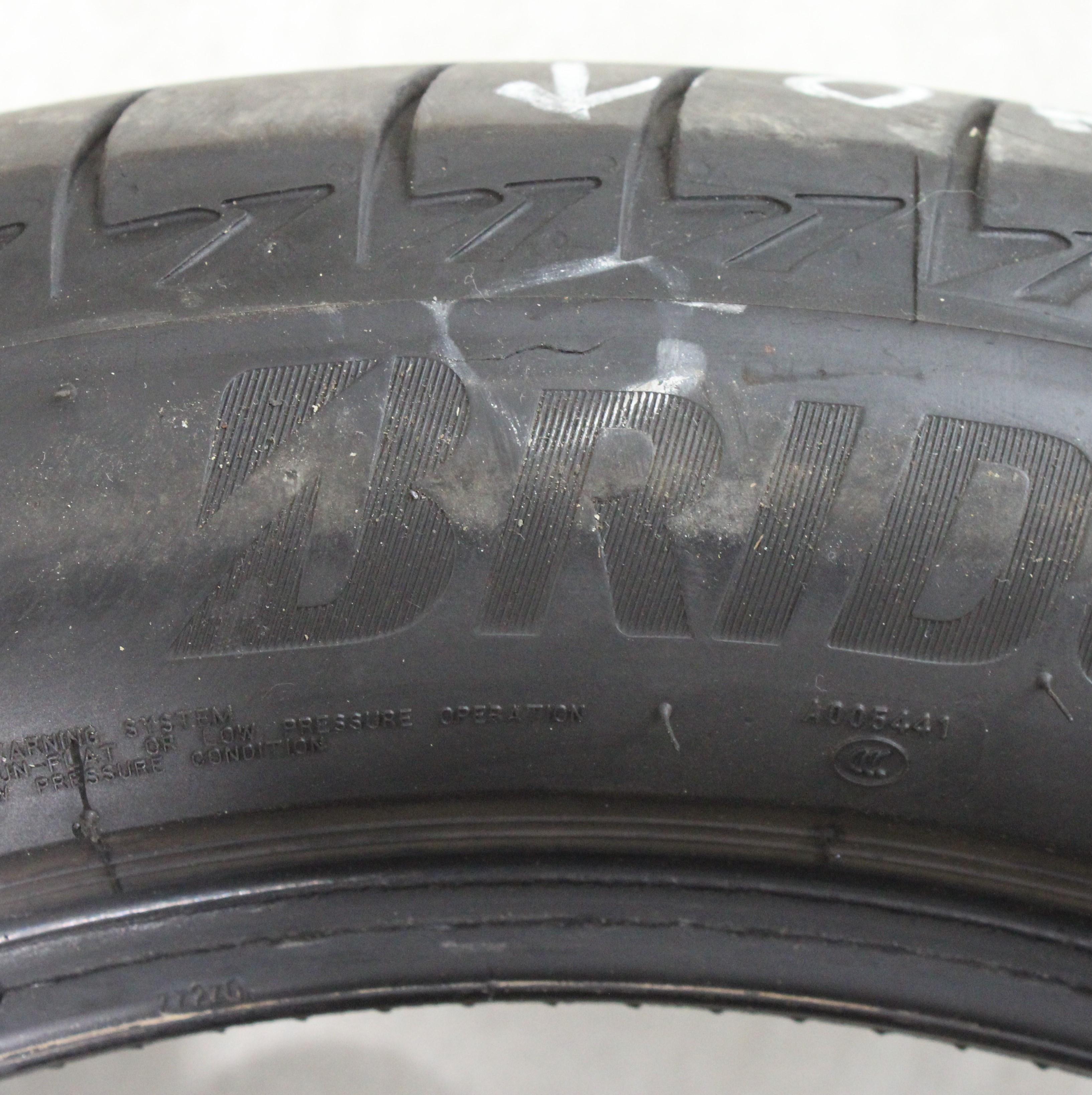 2 pneus d'été Bridgestone Turanza T005 Runflat 225/50R18 99W, profondeur de sculpture 4,5-5 mm, année 2022 *