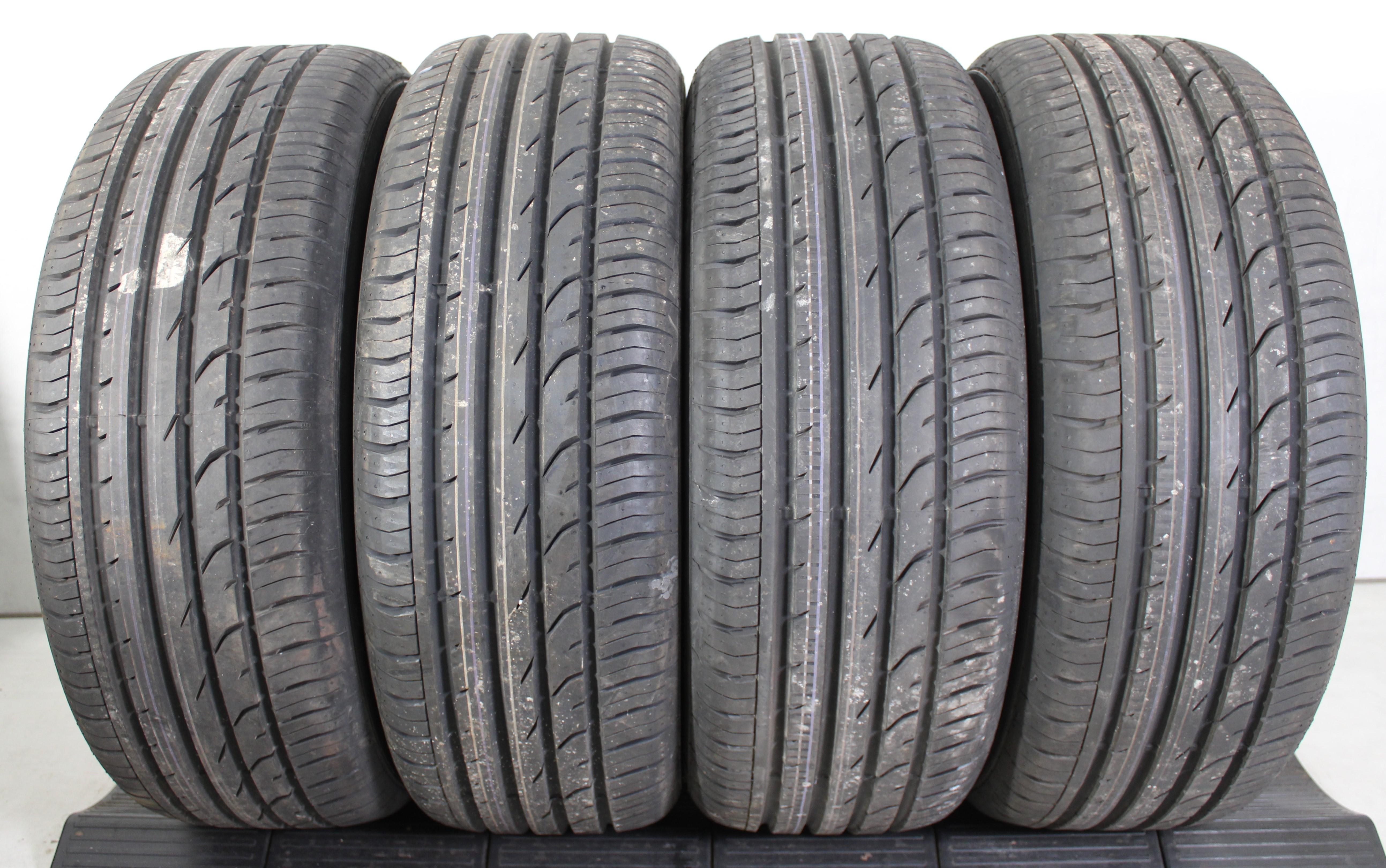 4 x 235/55R18 100Y Sommerreifen Continental Premium Contact 2 AO Volles Profil 2017