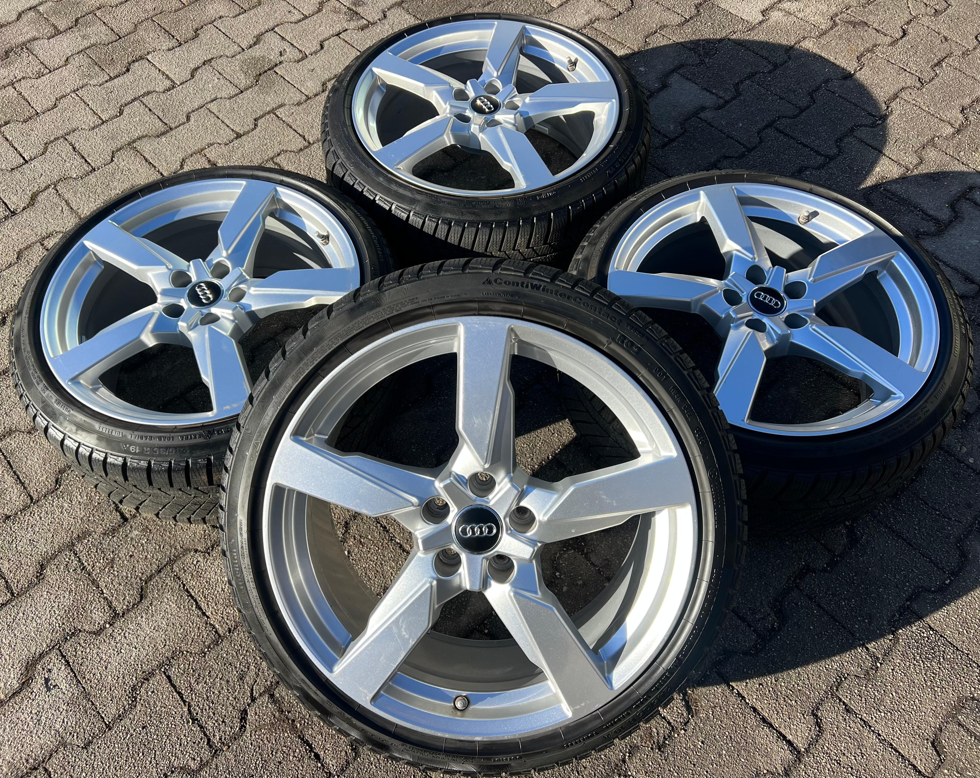 4 ORIGINAL 19" ALU WINTERRÄDER AUDI TT TTS 8S 8S0601025AA 245/35R19 93W FREIHAUS
