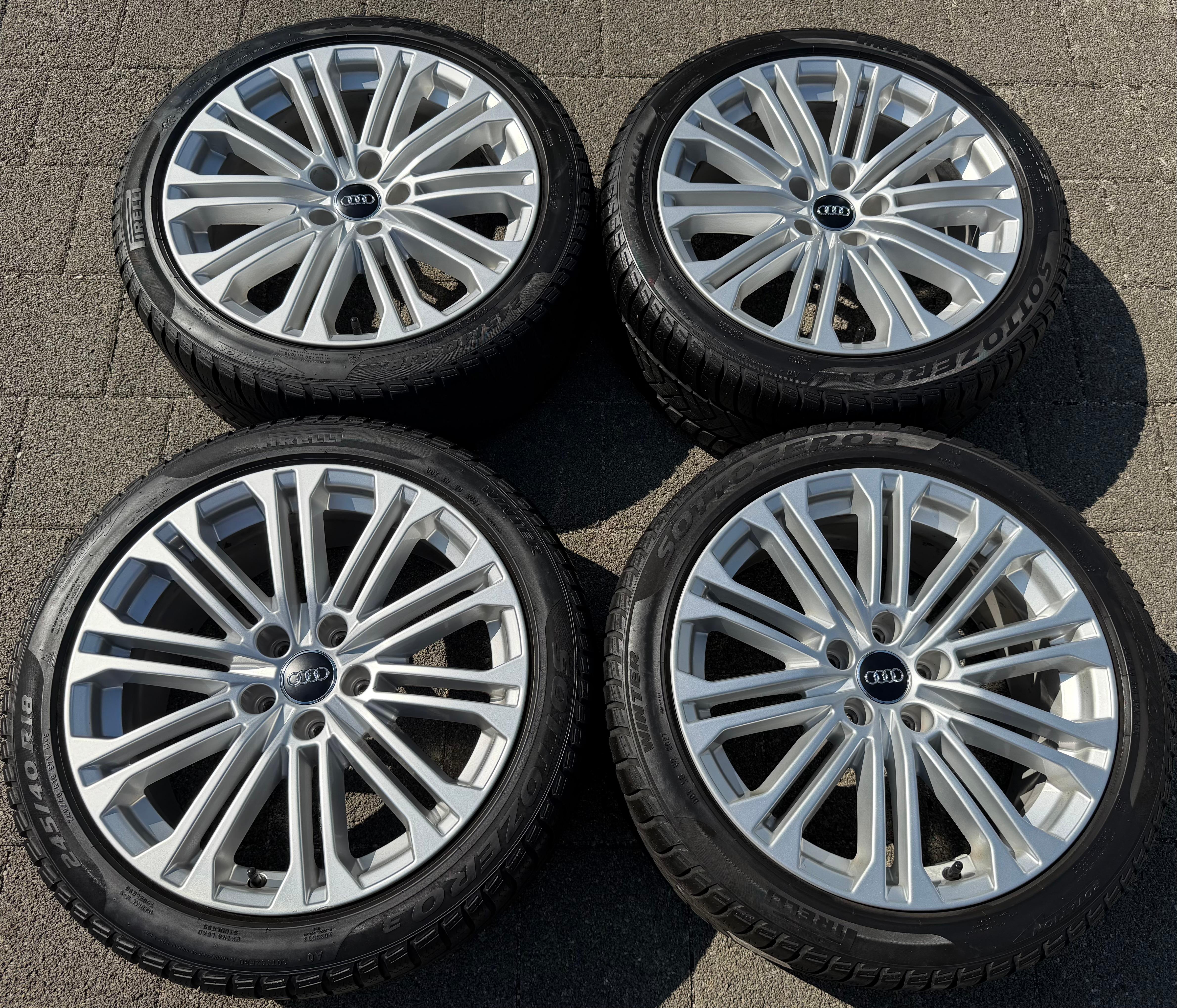 4 Original 18" Alufelgen Audi A5 S5 F9 8W 8W0601025EE 8x18 ET31