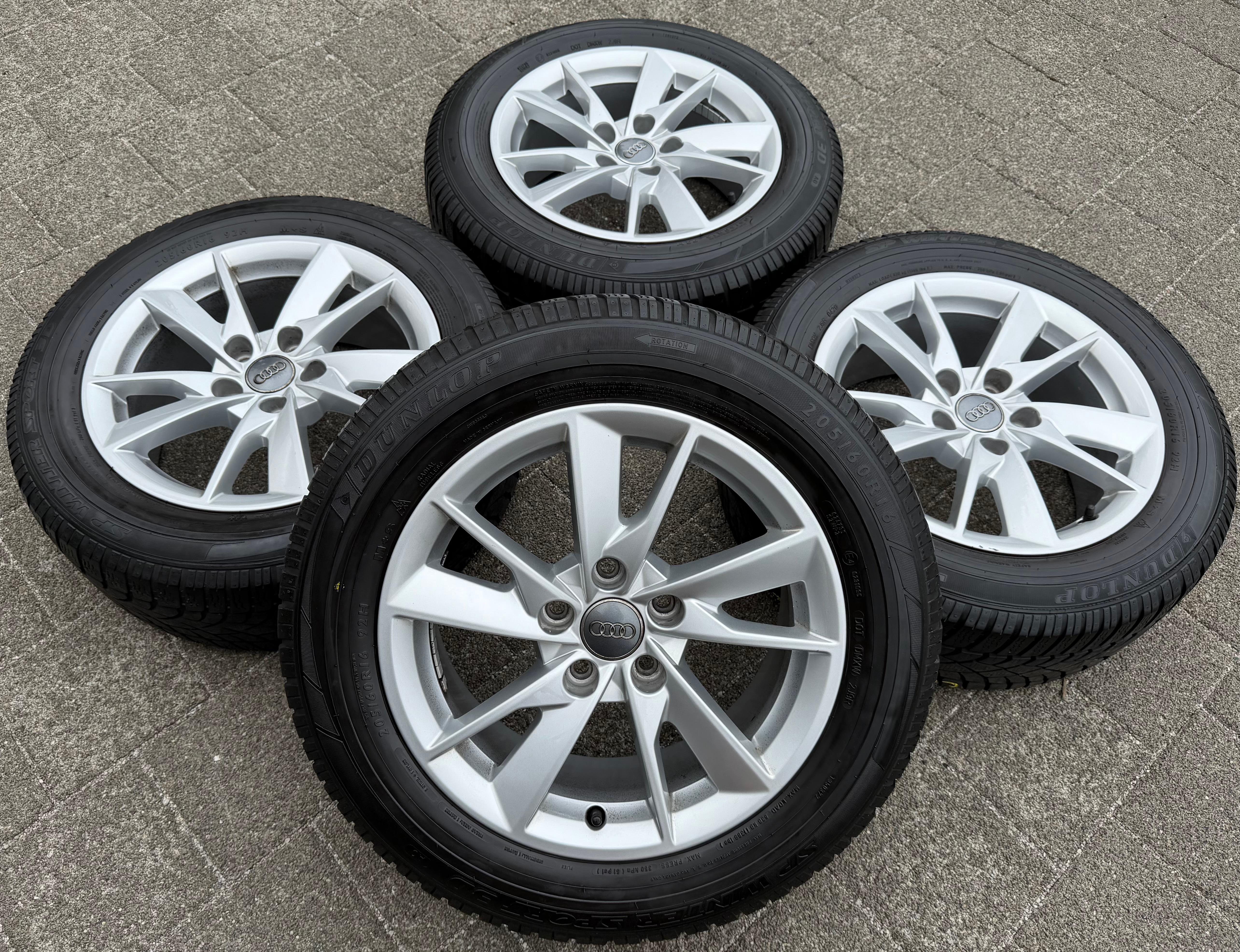 4 Original 16" Alufelgen Felgen Audi A4 8W B9 8W0601025B 7x16 ET35