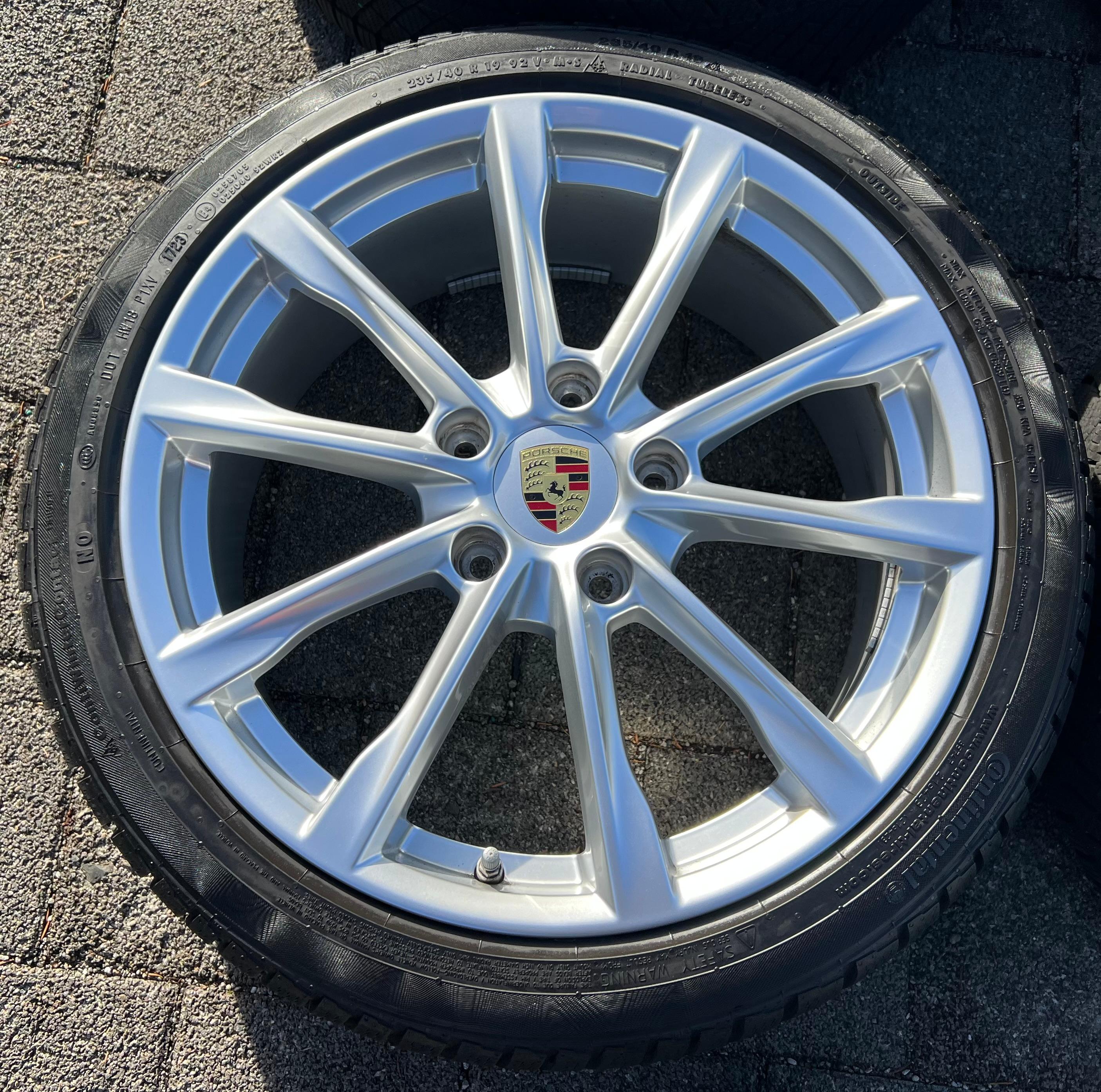 4 ORIGINAL 19" ALU WINTERRÄDER PORSCHE CAYMAN BOXSTER 718 982 982601025 RDKS