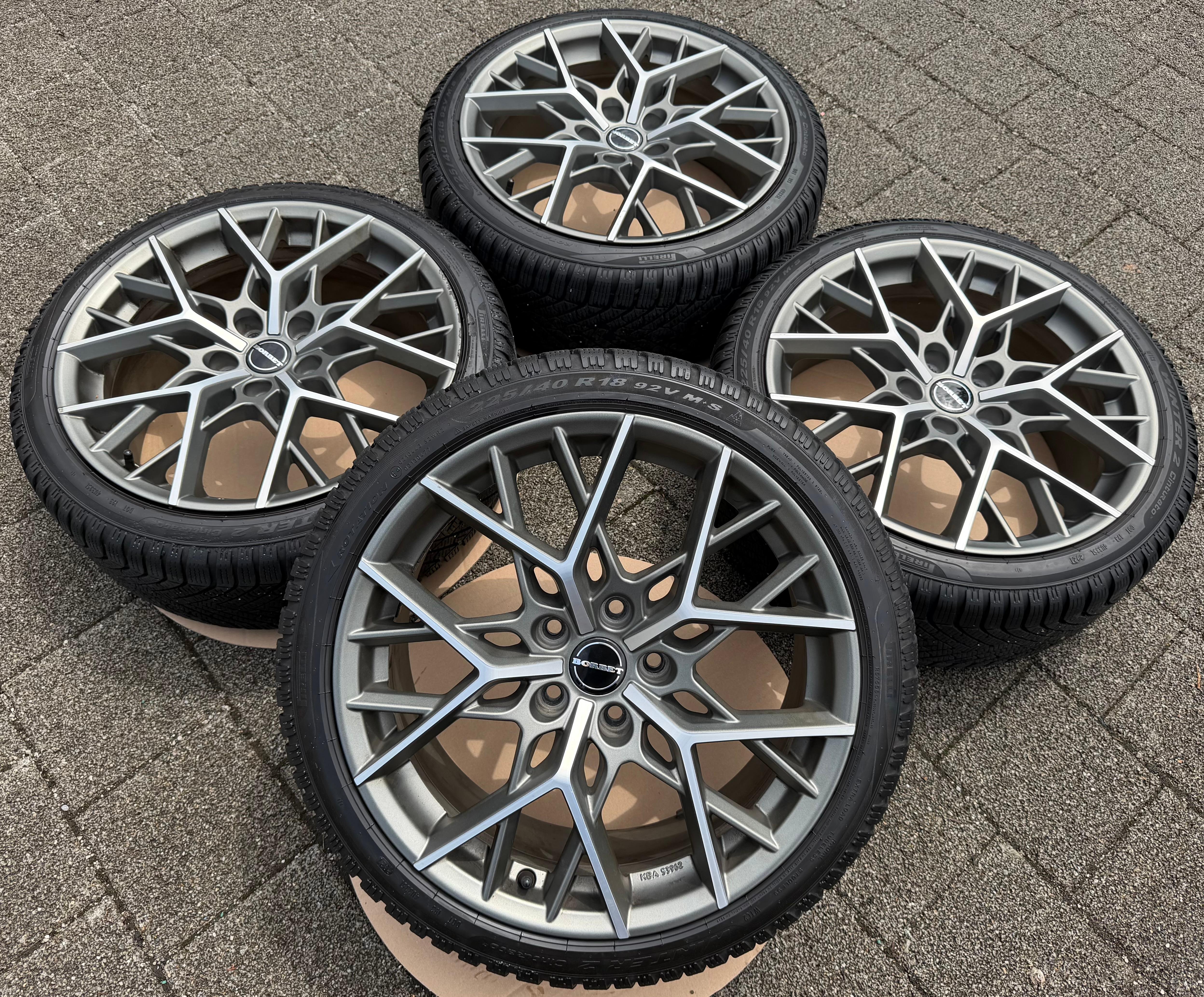 18" Alu Winterräder VW Golf Caddy Passat Audi A3 A4 Skoda Octavia Seat Leon Altea