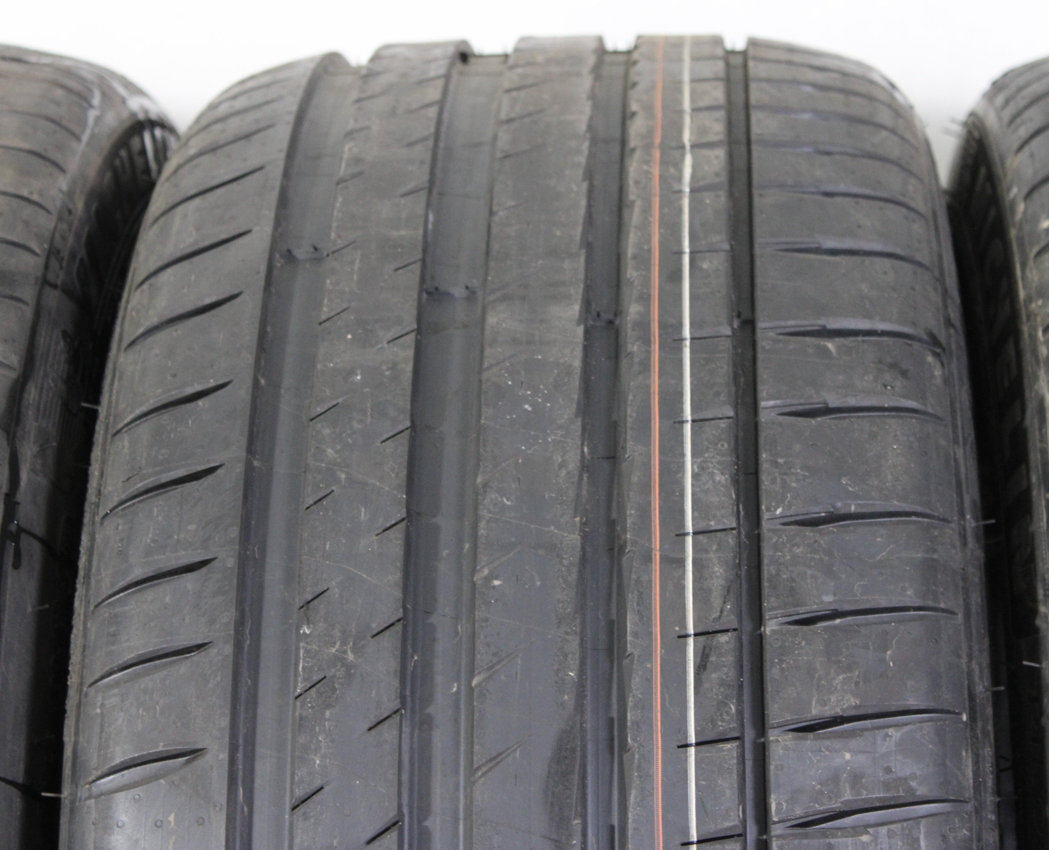 4 x 255/40R20 101Y Sommerreifen Michelin Pilot Sport 4S Volles Profil 2018 Silent AO