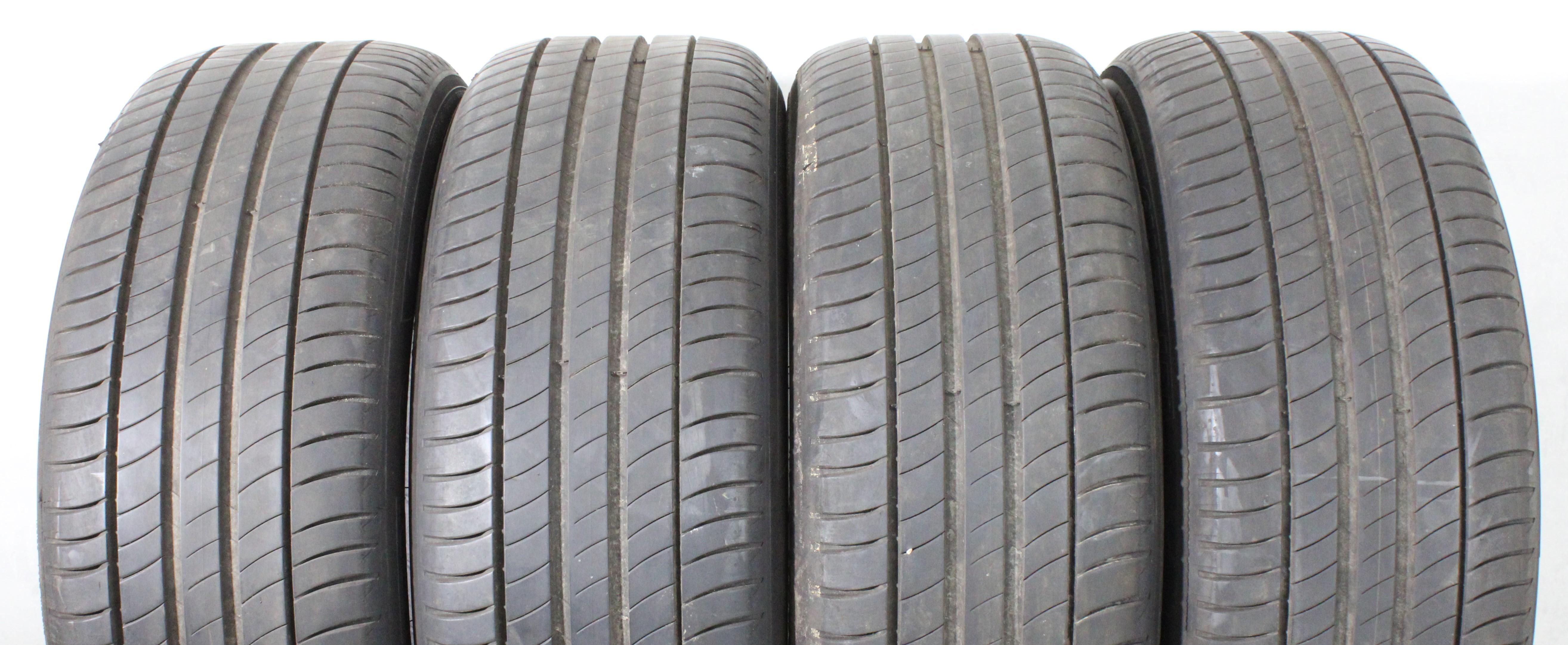 4 x 225/55R18 98V Sommerreifen Michelin Primacy 3 2x 6,5-7mm und 2x 6-6,5mm 2019