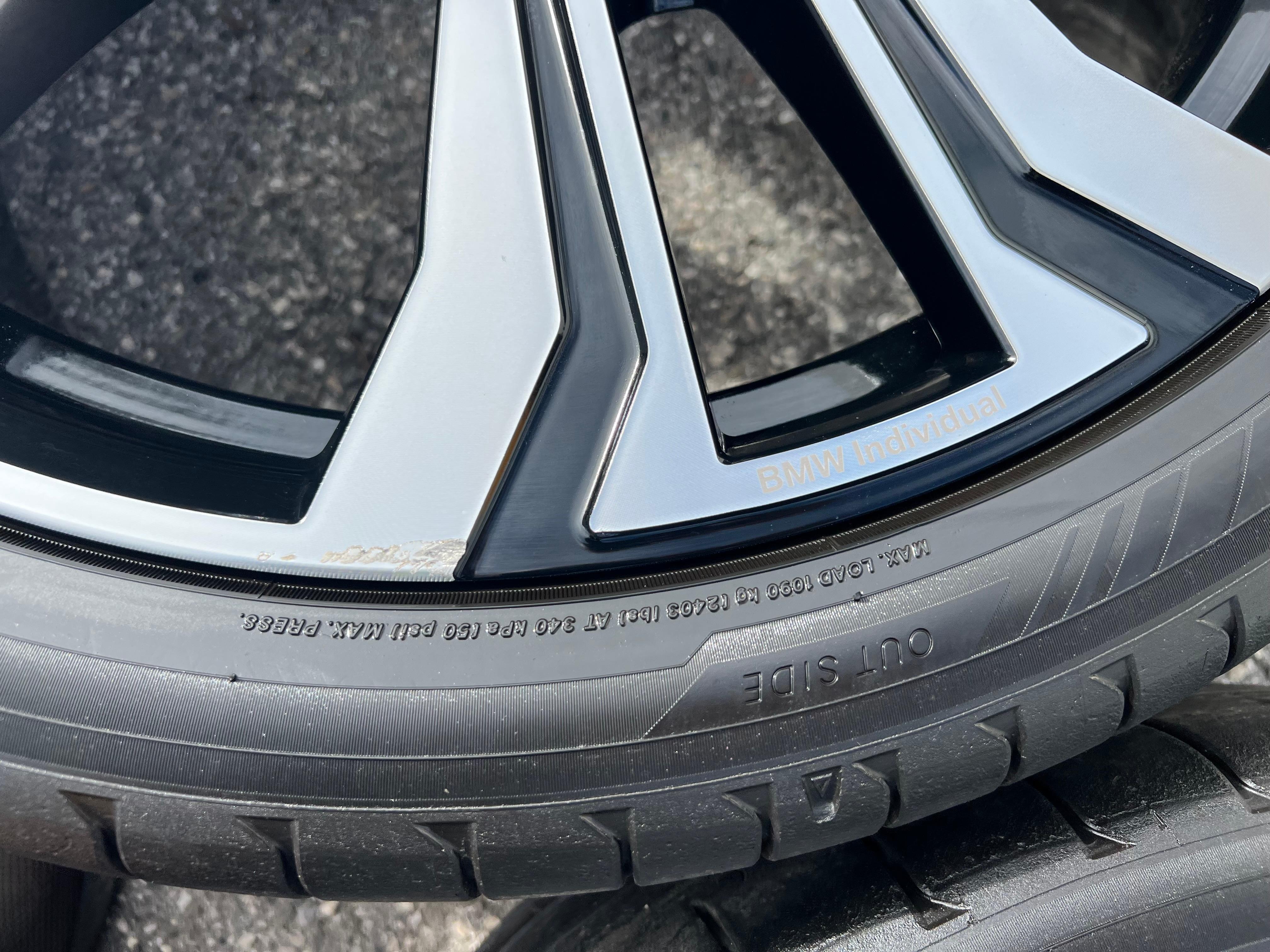 4 ORIGINELE 23" ALUMINIUM ZOMERWIELEN BMW X7 G07 STYLING 914 INDIVIDUEEL 7916264 7916269