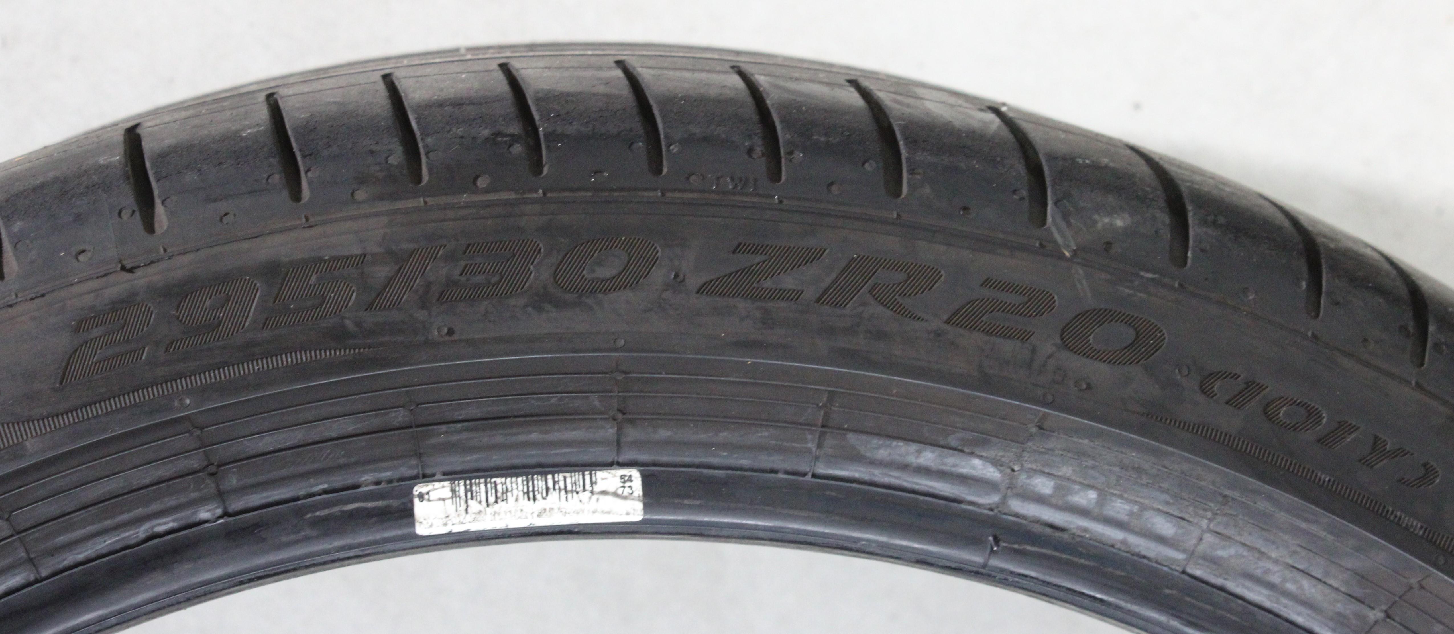 1 x 295/30R20 101Y pneumatico estivo Pirelli Pzero PZ4 MO1 4,5-5mm 2022