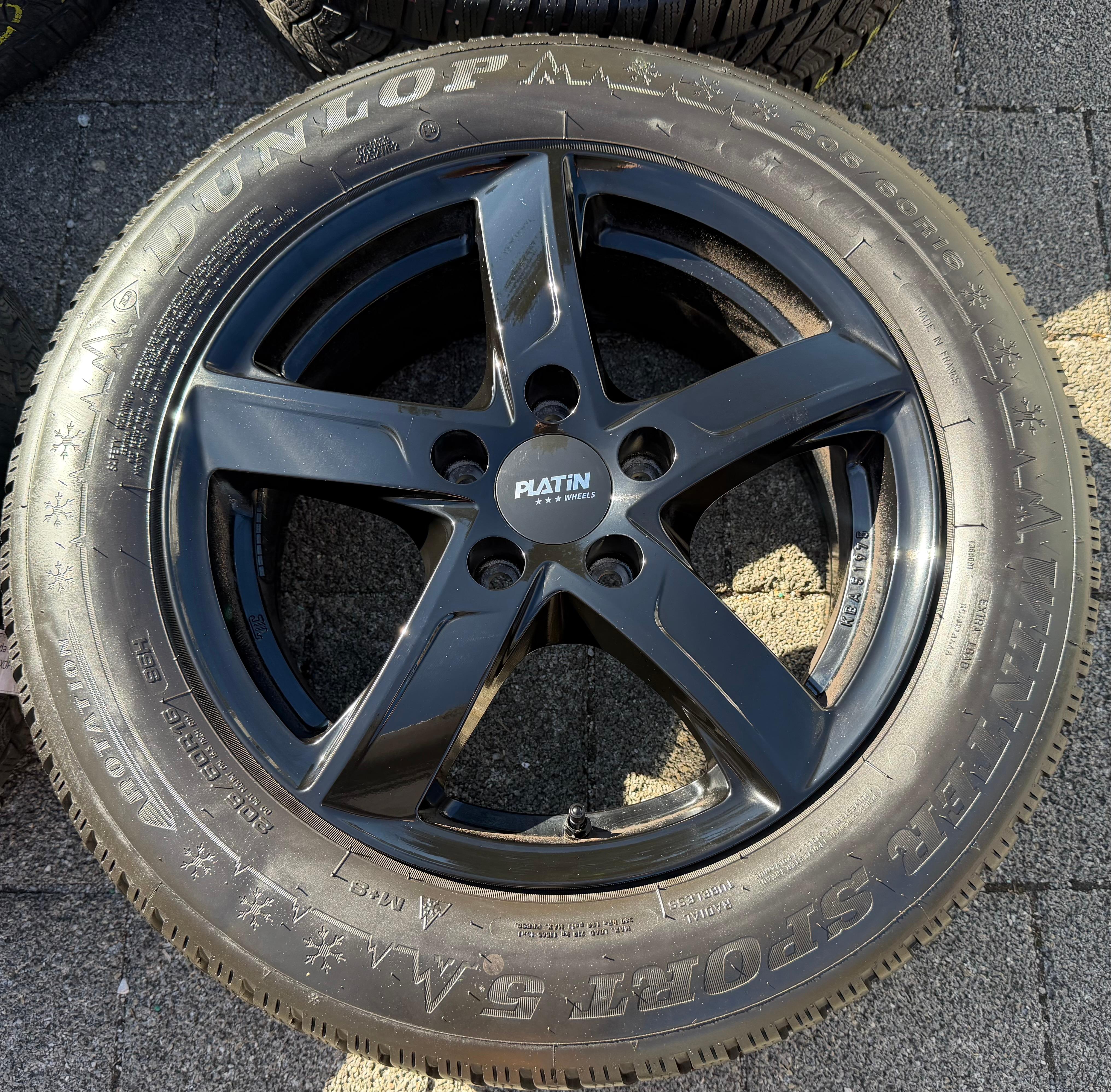 4 ALUFELGEN 16" VW TOURAN GOLF T-ROC CADDY AUDI A3 SEAT ALTEA SKODA LEON OCTAVIA
