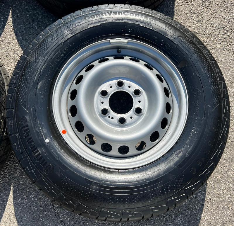 4 SOMMERRÄDER MERCEDES SPRINTER W907 225/75R16C 121/120R CONTINENTAL 2021 NEUWERTIG