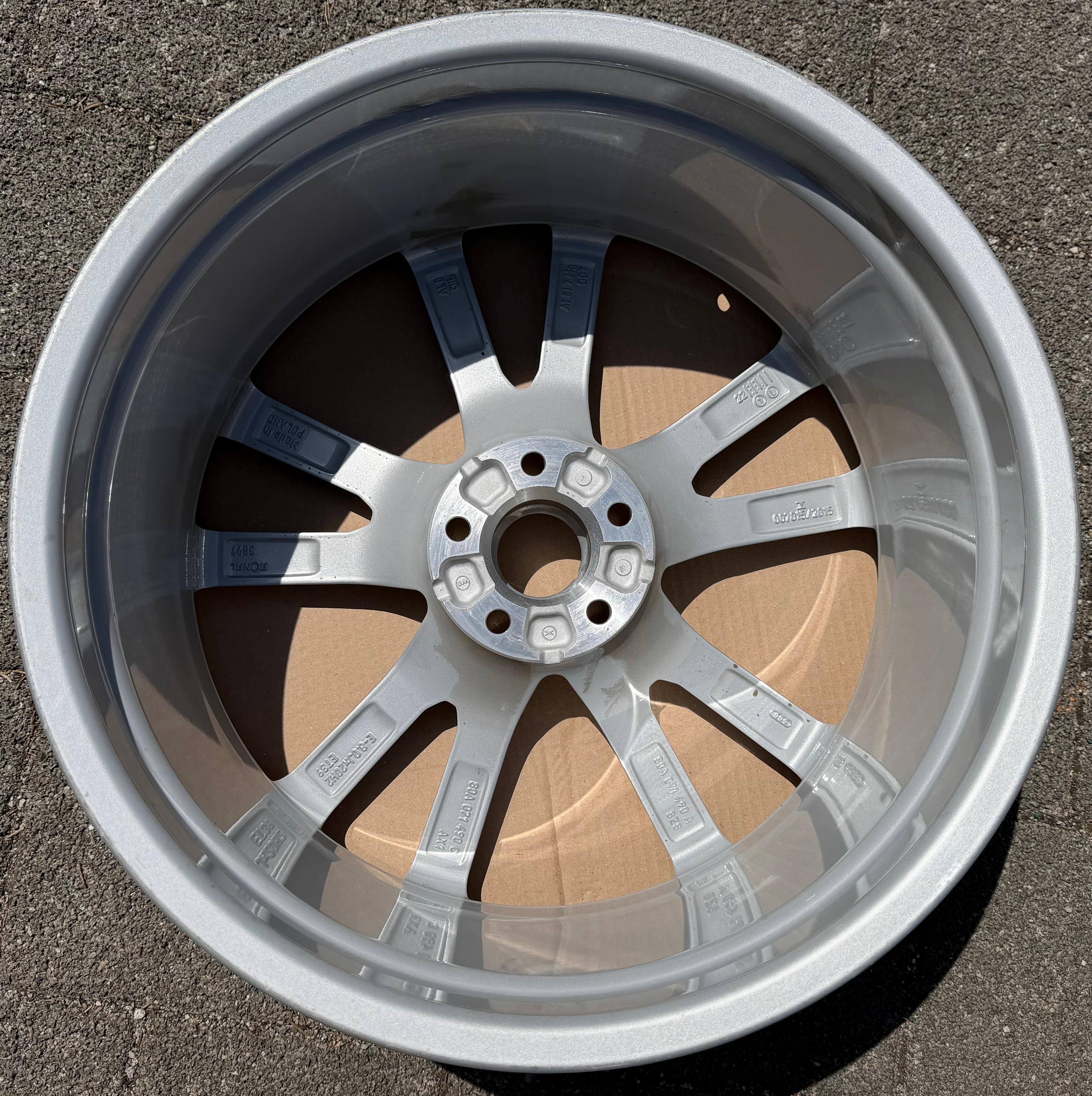 1 llanta de aluminio original de 20" (80A071490A) para Audi Q5 y SQ5, año de fabricación, 8x20 ET39, envío gratuito