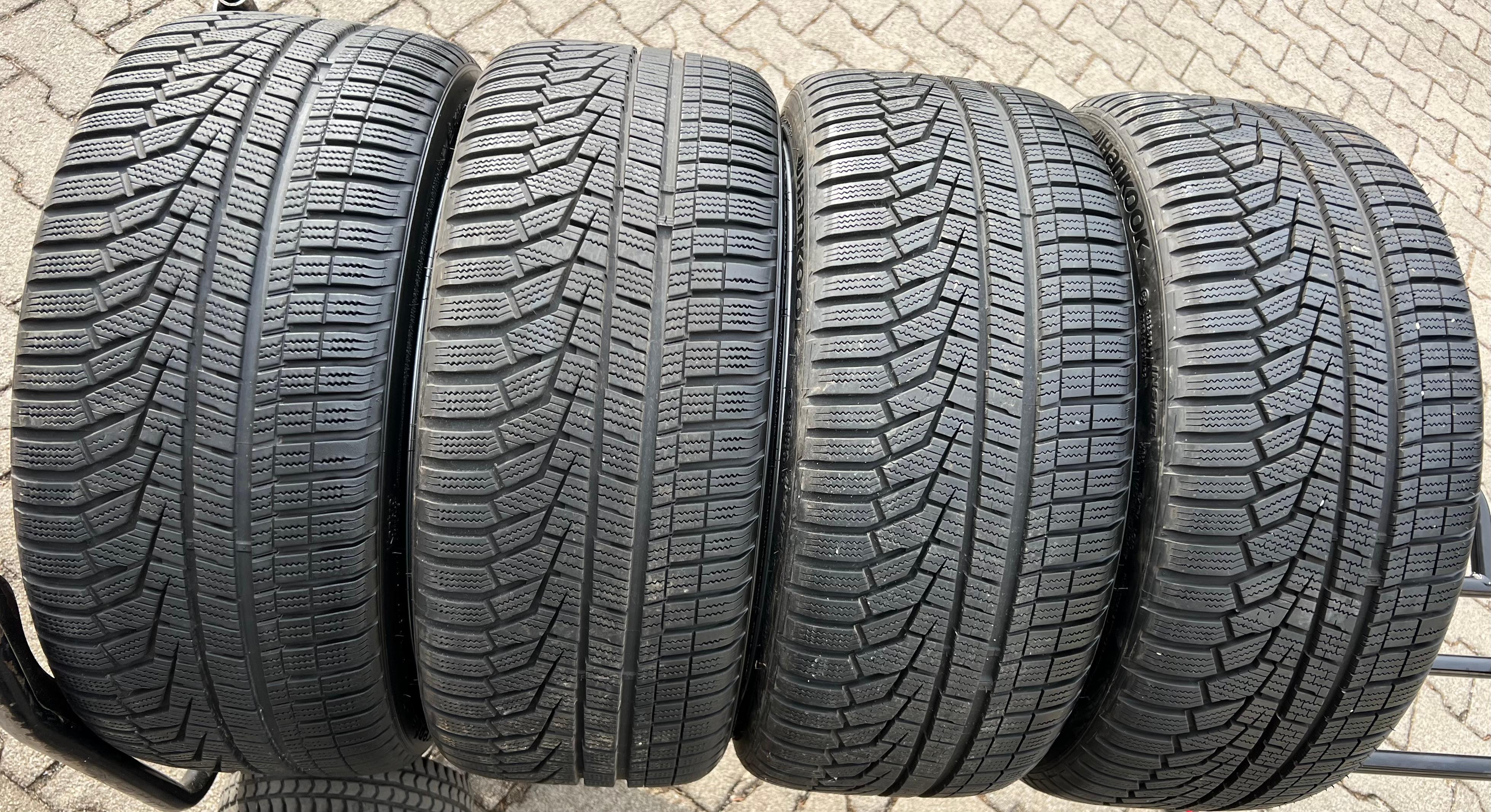 4 x 245/35R19 93W Winterreifen Hankook Winter I*Cept Evo 2 2x 6,5-7mm und 2x 7-7,5mm 2019