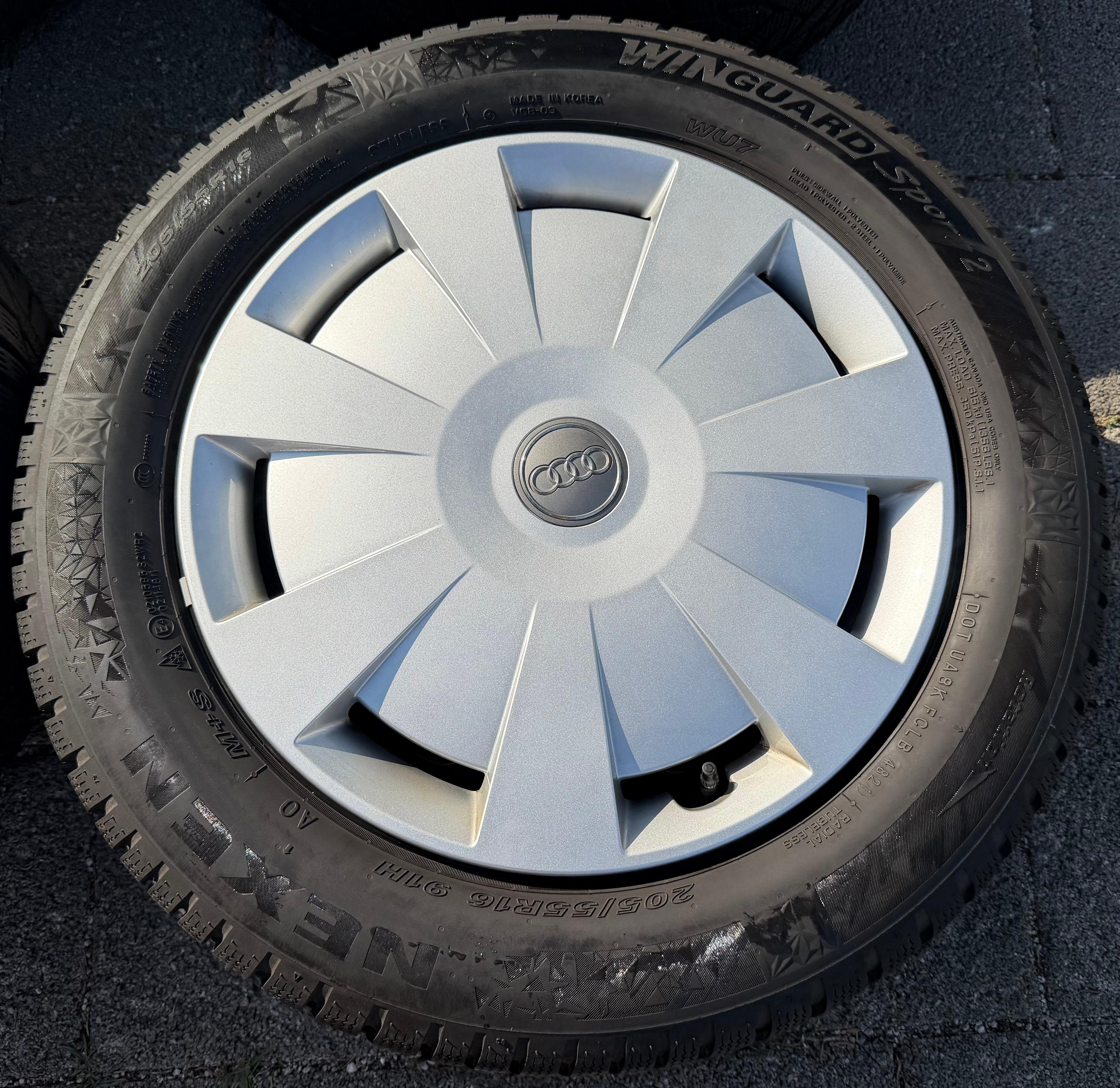 4 ruedas de invierno Audi A3 8V Sportback Cabrio 205/55R16 91H Nexen 8V0601027A 2021
