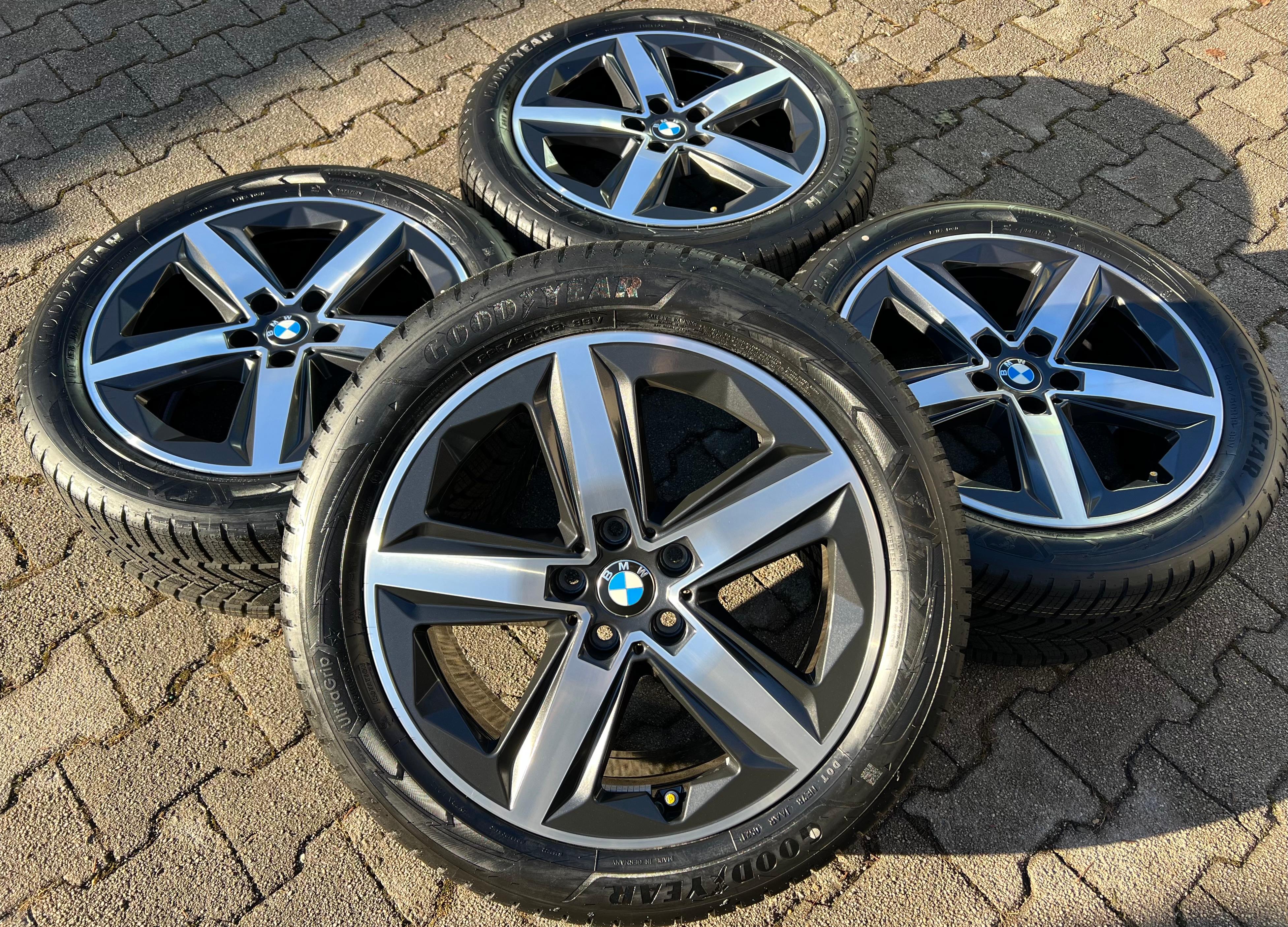 4 ROUES D'HIVER ORIGINALES 18" EN ALU BMW SÉRIE 2 ACTIVE TOURER U06 STYLING 837 RDKS