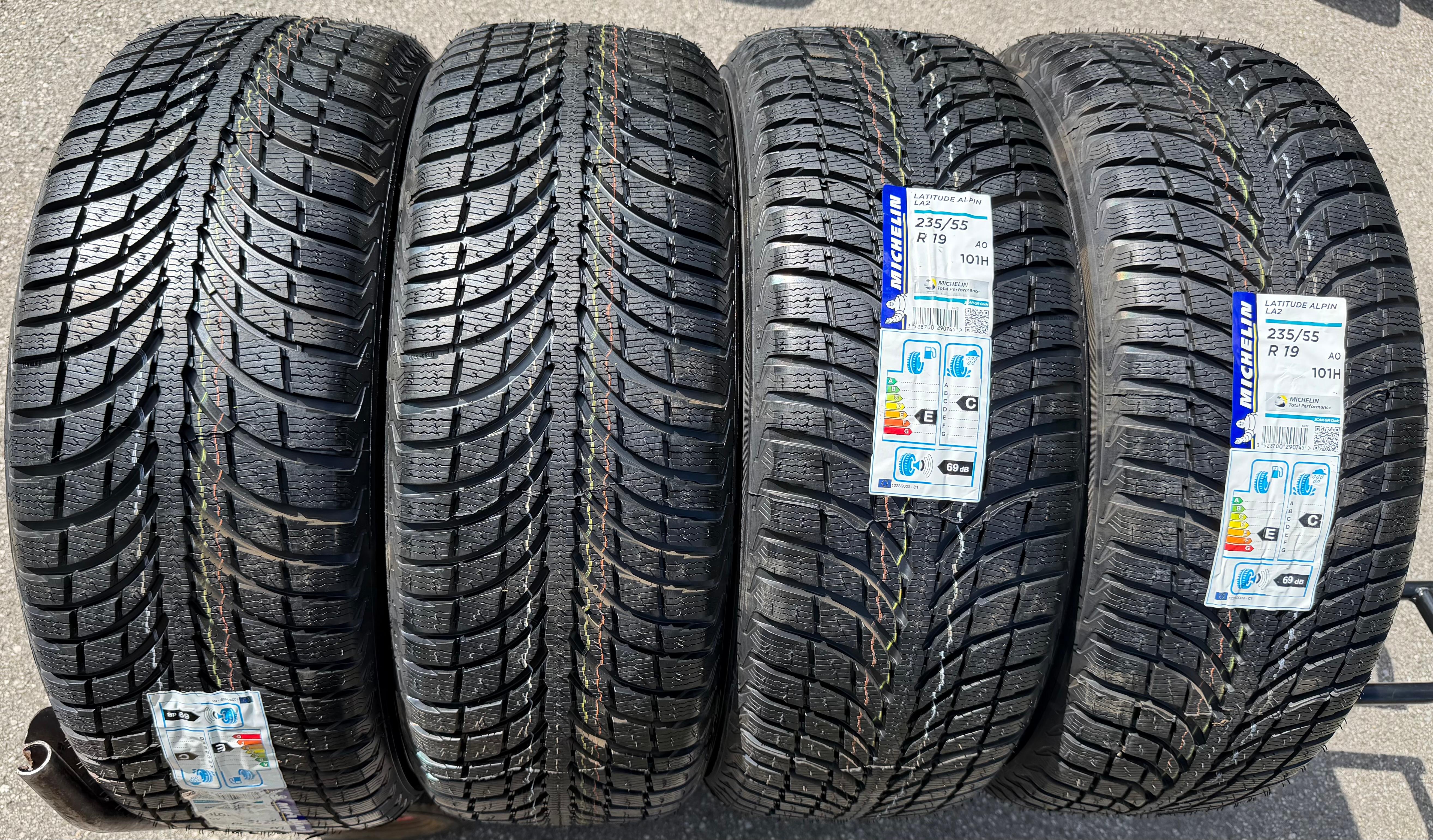 4 Original 19" Alu Winterräder Audi Q5 SQ5 FY 80A601025K 235/55R19 101H Michelin