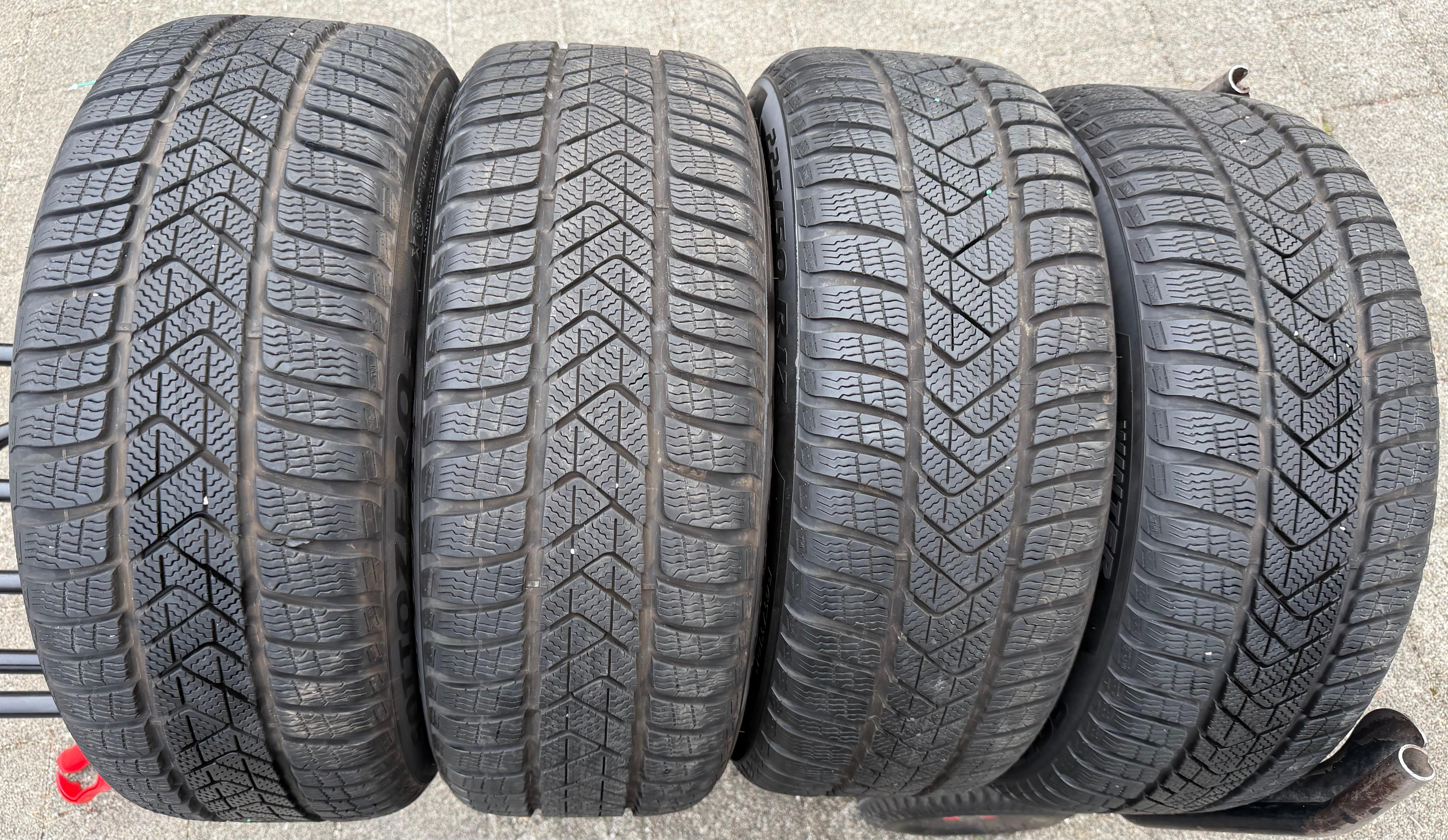 4 originele 17" lichtmetalen winterwielen BMW 3-serie G20 G21 4-serie G22 G23 Styling 778 bandenspanningssensoren Pirelli