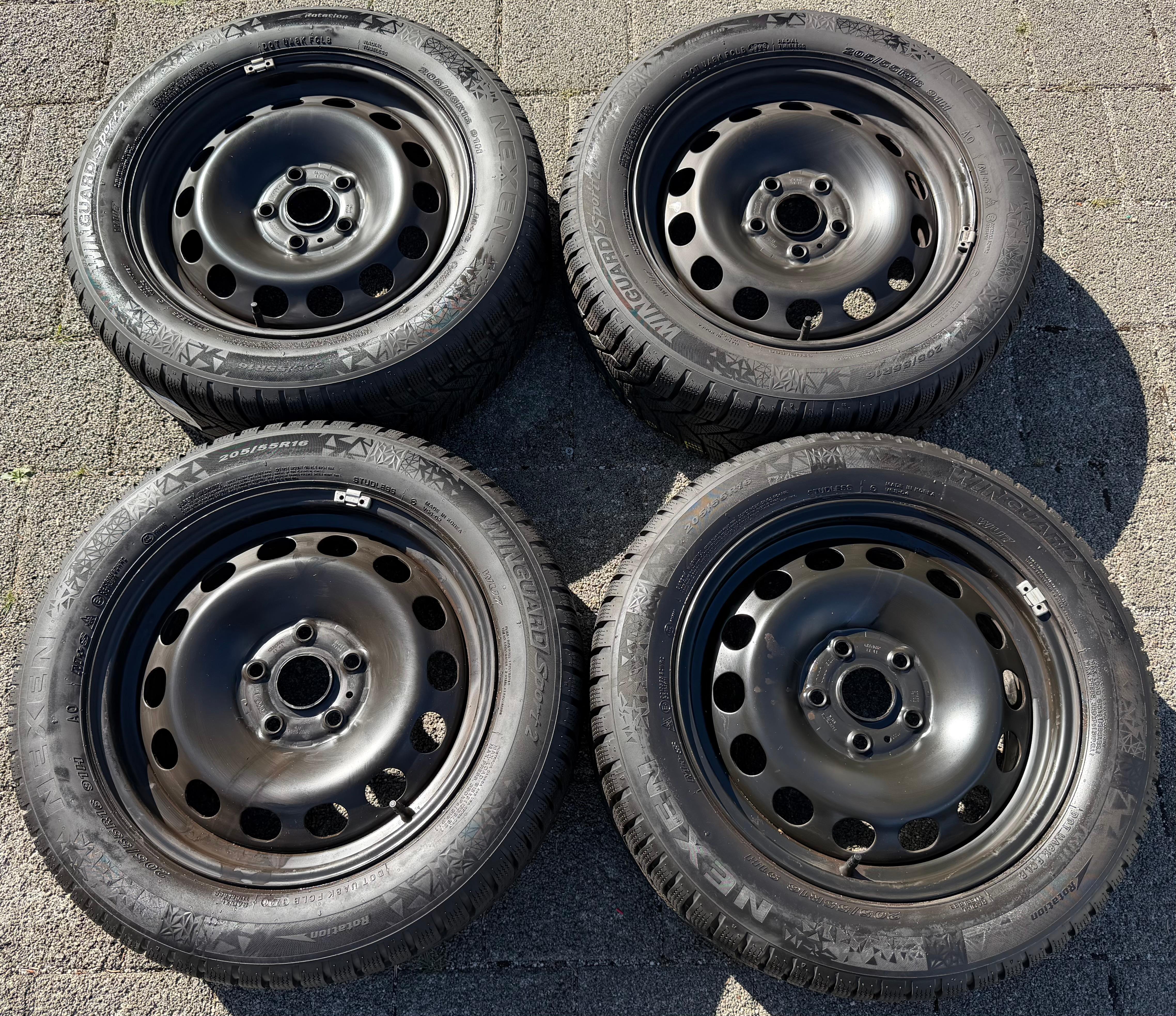 4 ruedas de invierno Audi A3 8V Sportback Cabrio 205/55R16 91H Nexen 8V0601027A 2023