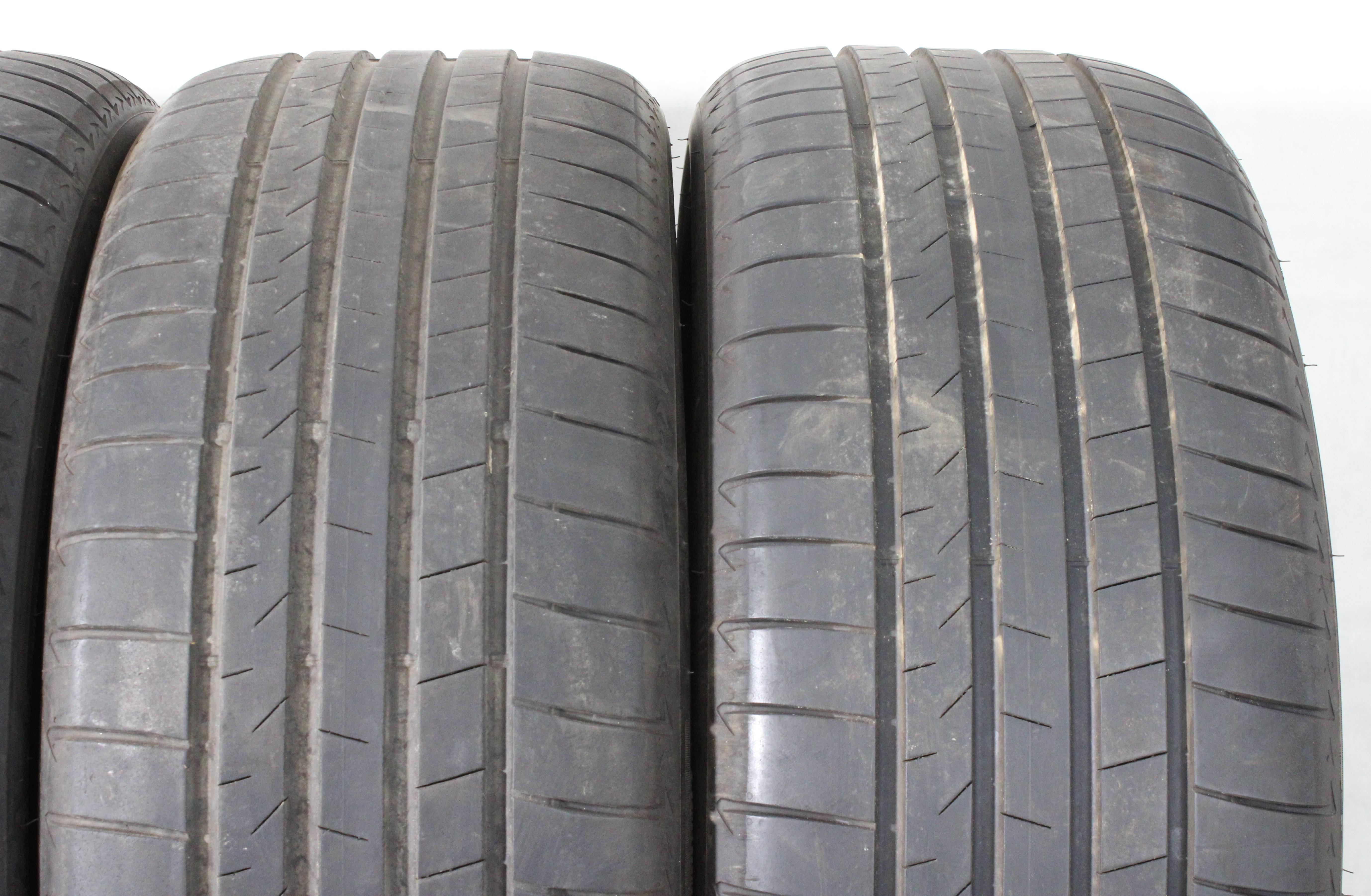 4 pneus été Bridgestone Alenza 001 AO 255/50R20 109H, usure 6-6,5 mm, 2x2020/2x2021