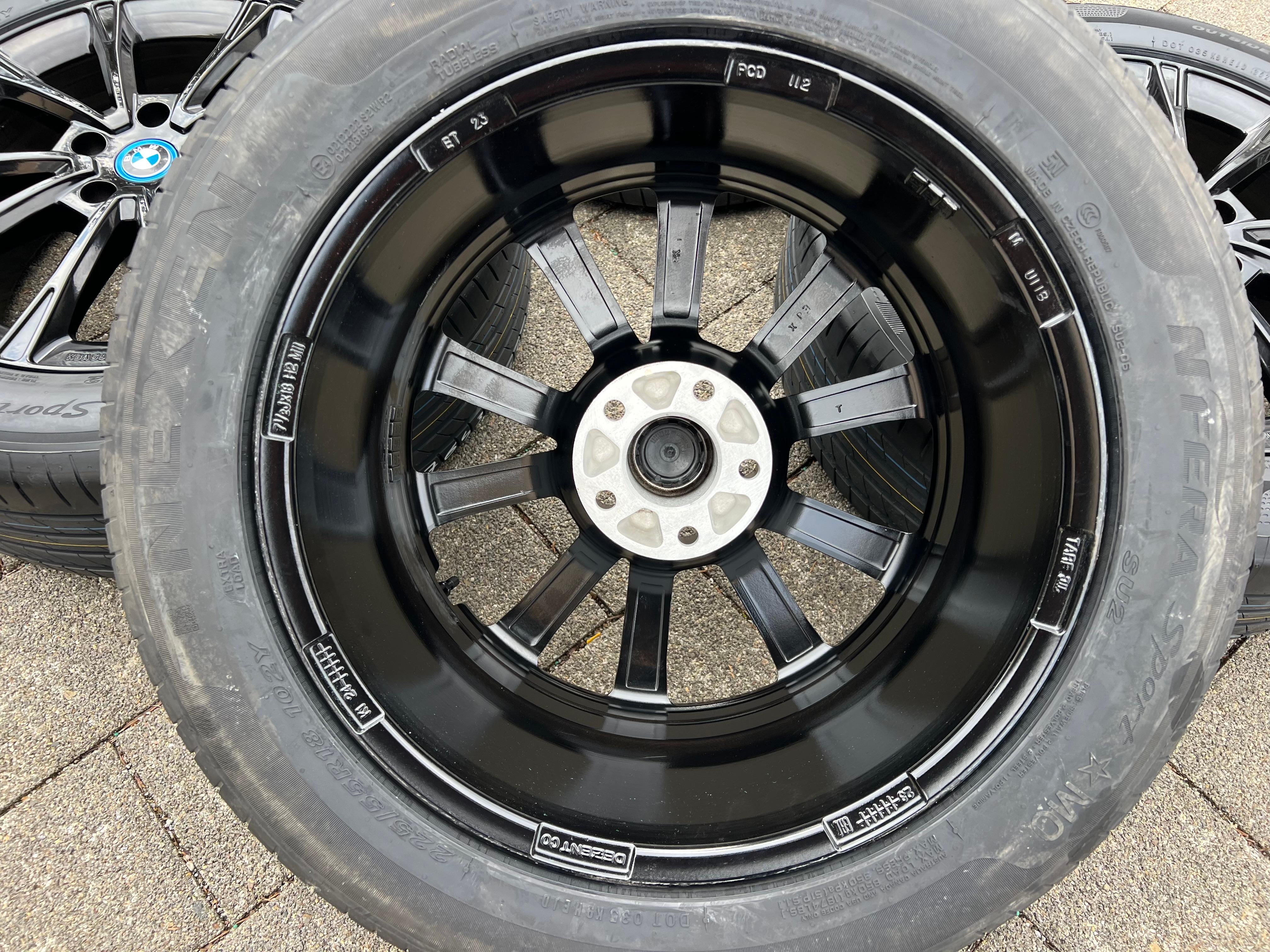 4 ALUMINIUM 18" ZOMERWIELEN BMW 5 SERIE G60 G61 225/55R18 102Y RDKS 2022 GRATIS VERZENDING