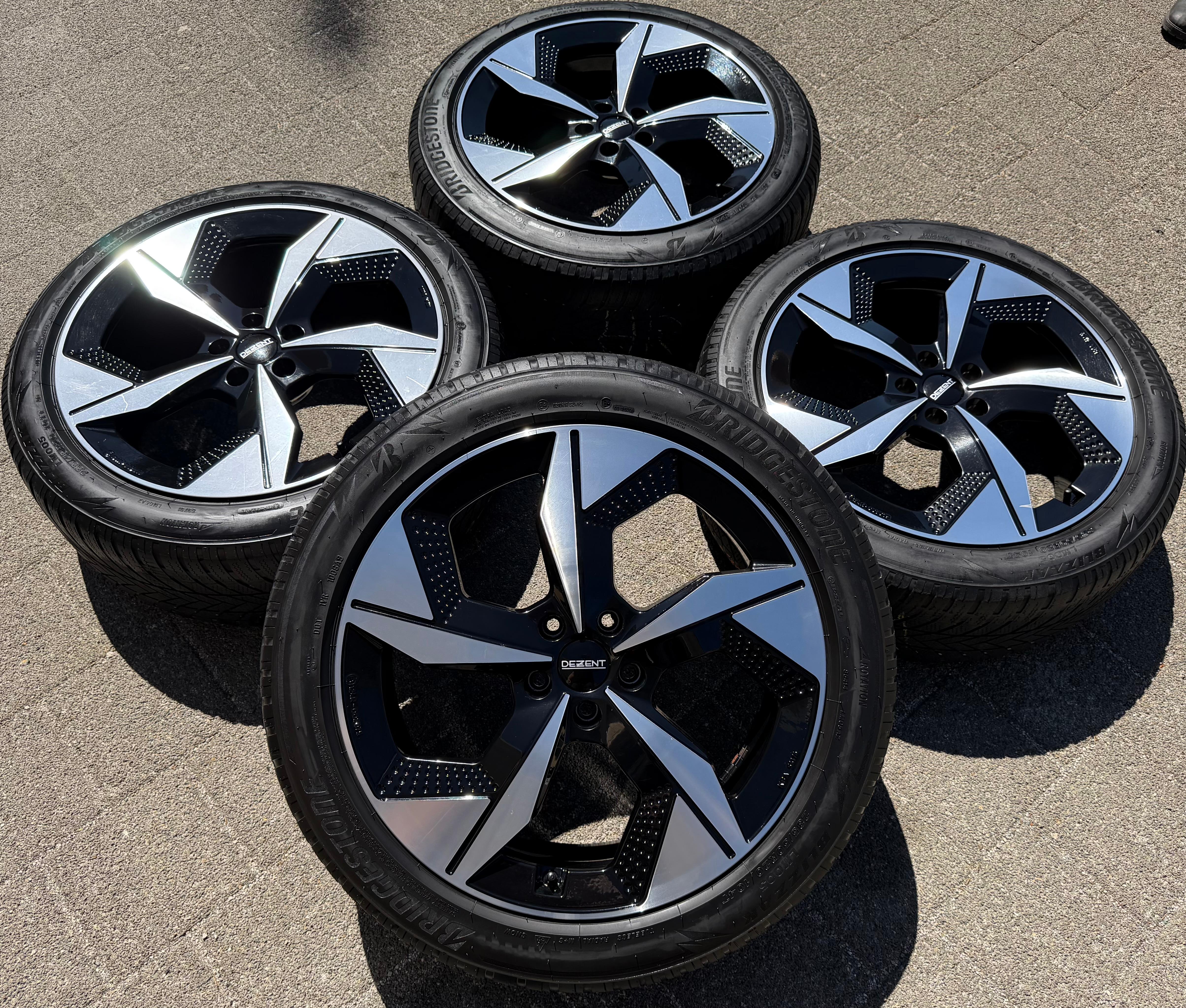 Jantes en alliage DEZENT 20 pouces pour ID. Buzz, ID.4, ID.5, Audi Q4 e-tron FZ
