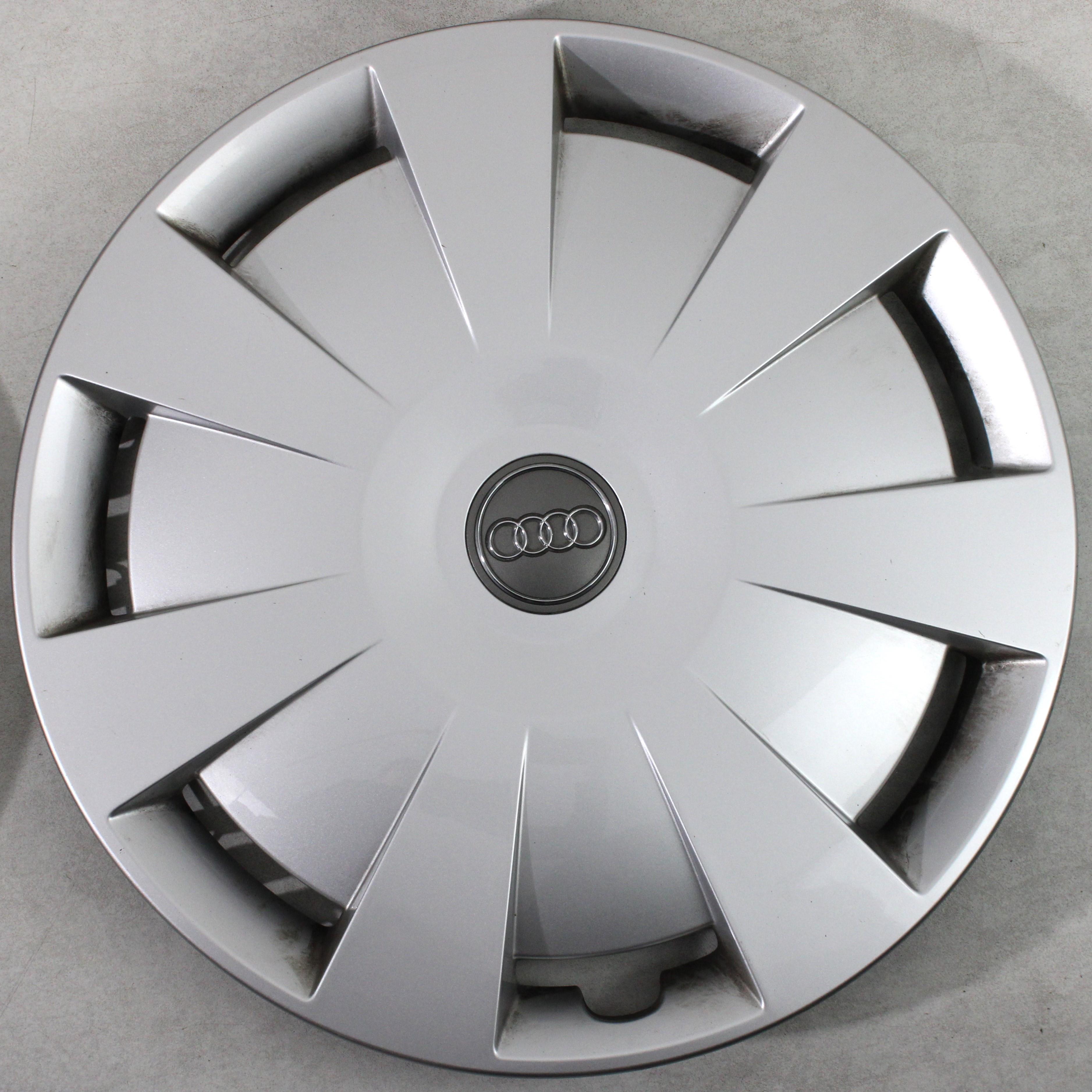 4 TAPACUBOS ORIGINALES DE 16" PARA AUDI A3 A4 Q2 8V0601147D, TAPACUBOS DE 16 PULGADAS CON ENVÍO GRATUITO