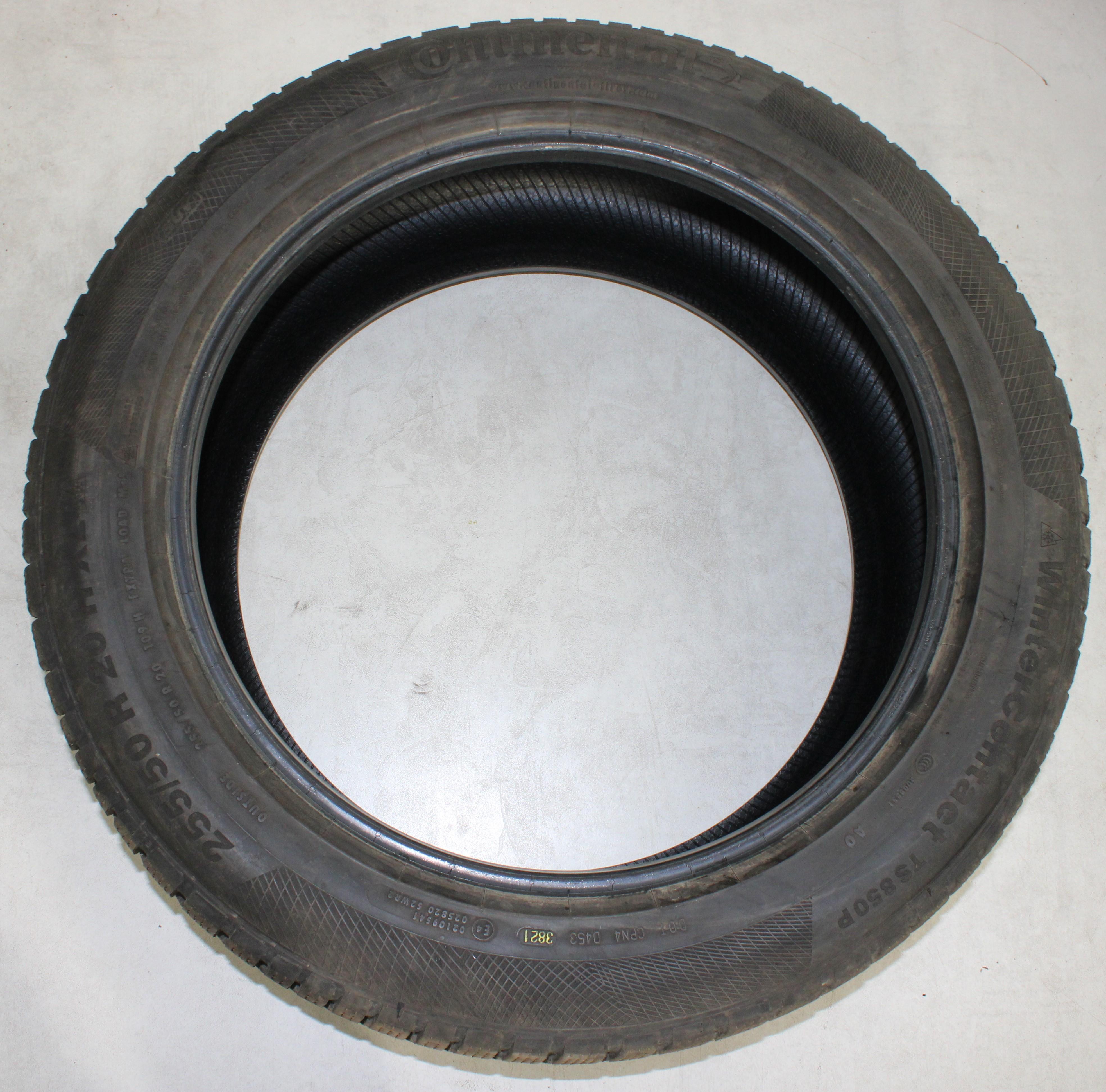 1 x 255/50R20 109H pneumatico invernale Continental Winter Contact TS850P AO 7,5-8mm 2021 XL