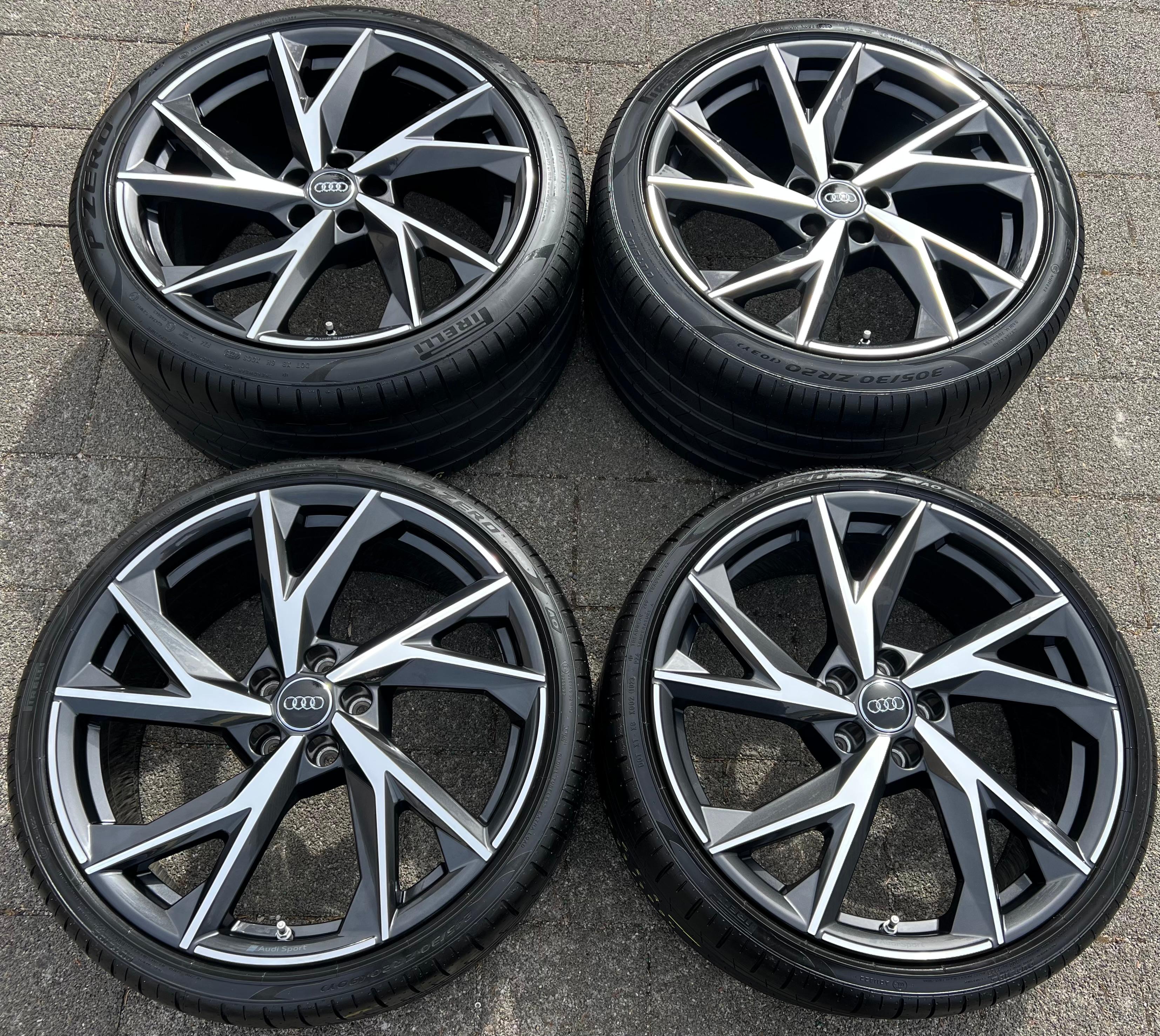 4 CERCHI ESTIVI ORIGINALI IN ALLUMINIO DA 20" AUDI R8 4S V10 4S0601025BT 4S0601025CB CONSEGNA GRATUITA