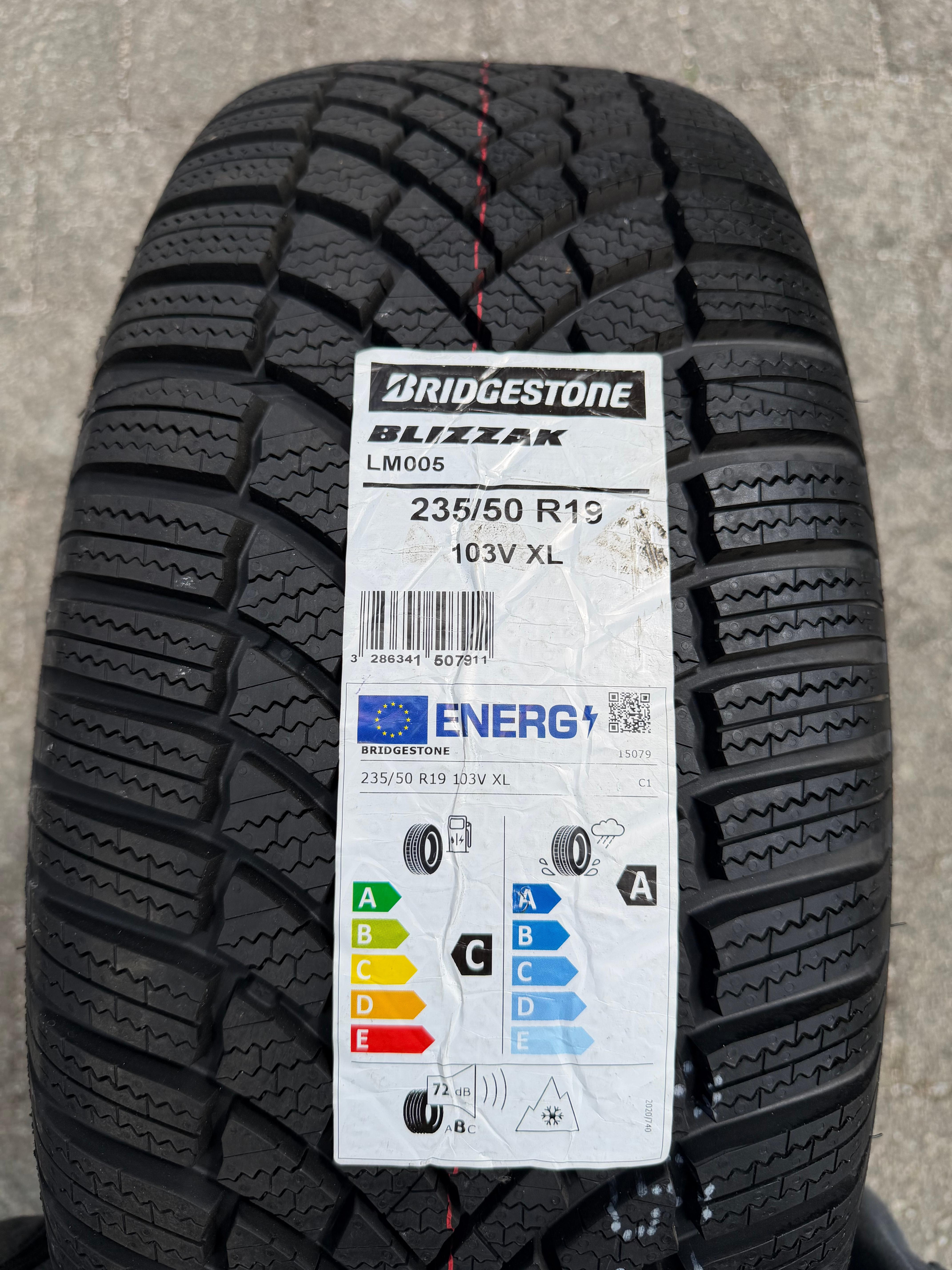 1 pneu hiver Bridgestone Blizzak LM005 235/50R19 103V, neuf, 2022