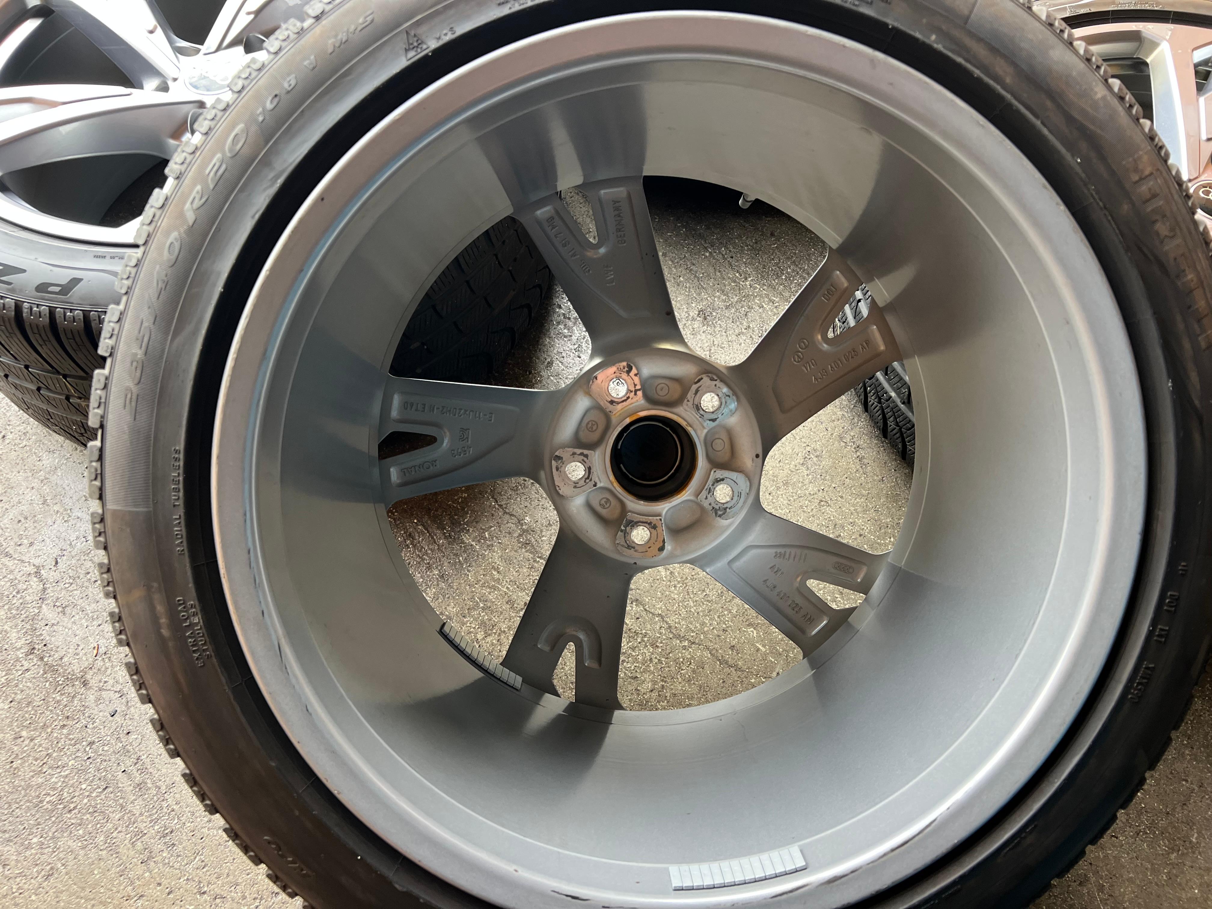 4 ORIGINAL 20" ALUFELGEN AUDI E-TRON GT RS 4J3601025AN 4J3601025AP RDKS