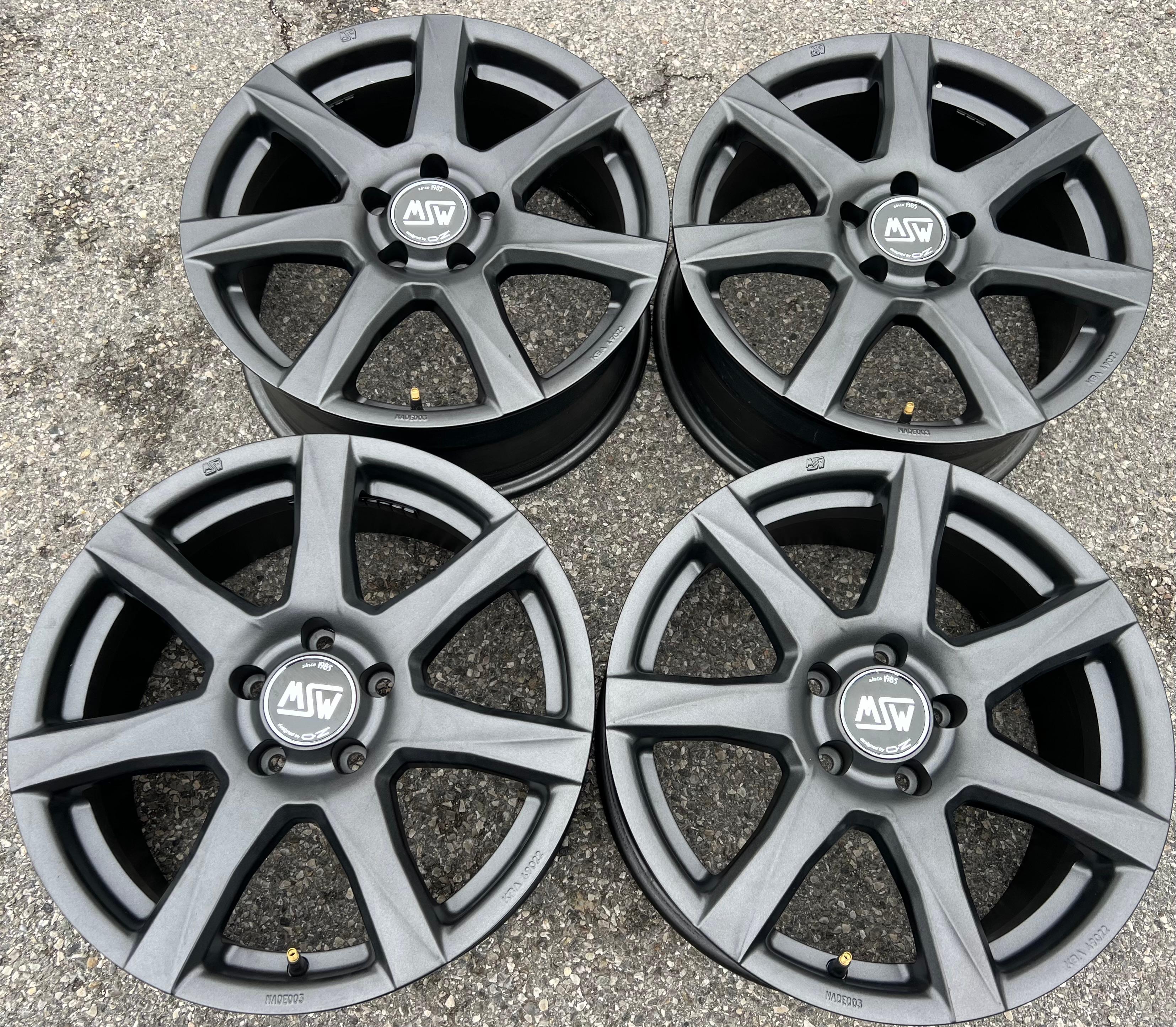 4 ALUFELGEN 17" MERCEDES A-KLASSE B-KLASSE C-KLASSE CLA GLA AUDI A4 8K B8 A6 4G