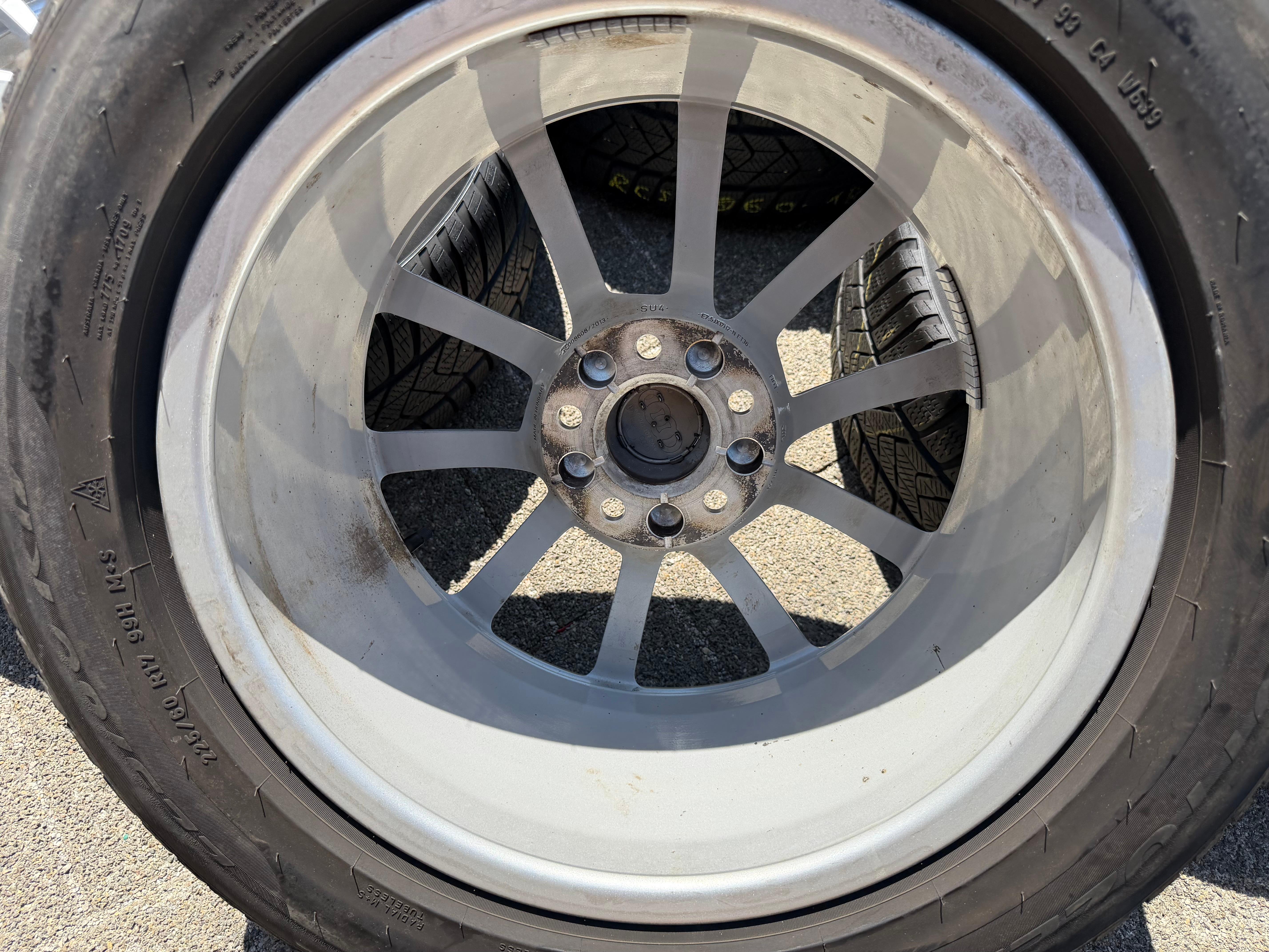 4 ORIGINAL 17" ALUFELGEN FELGEN AUDI A6 + AVANT 4K F2 C8 4K0601025 7,5x17 ET36