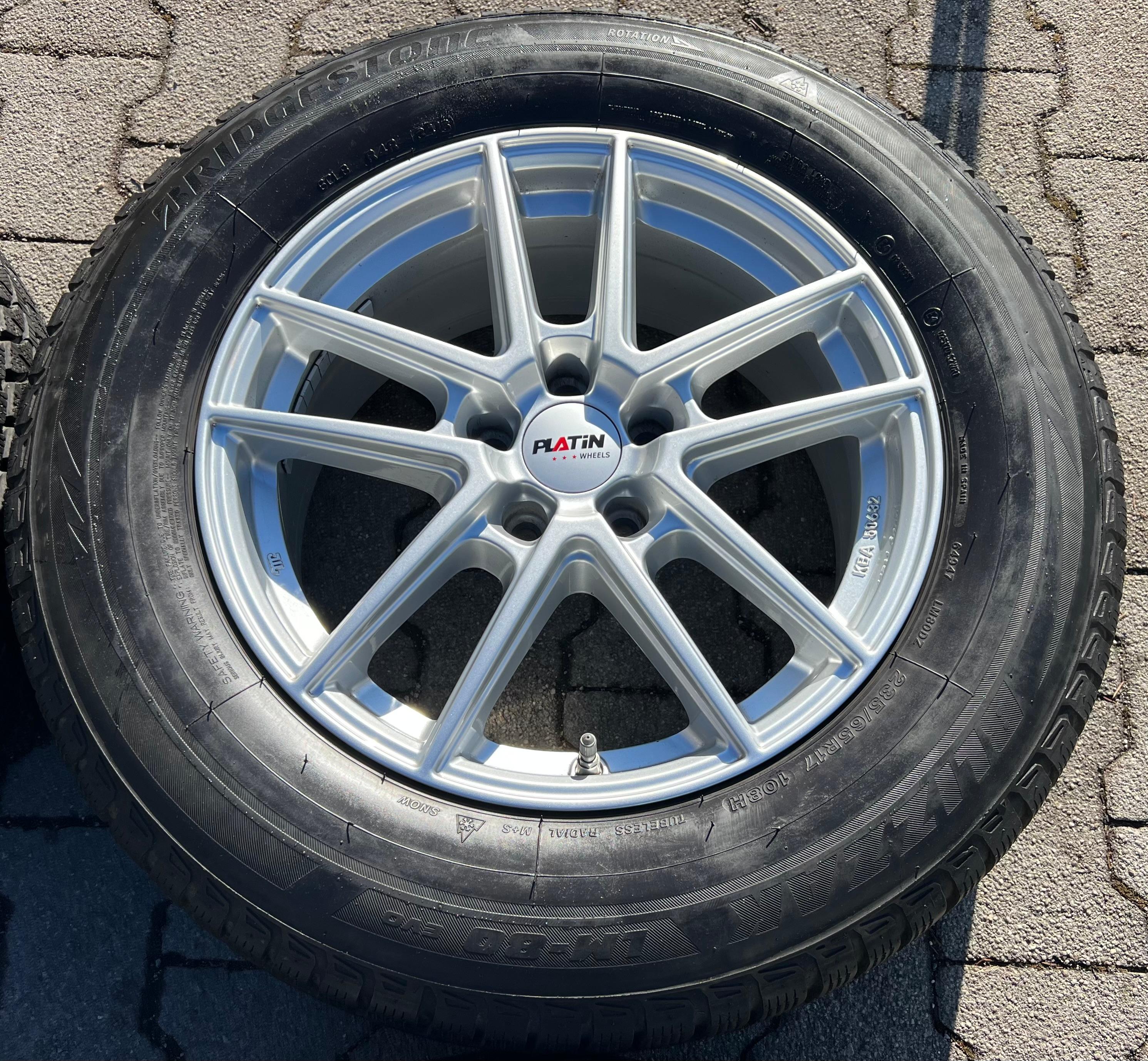 4 CERCHI INVERNALI IN ALLUMINIO MERCEDES BENZ CLASSE GLC X204 235/65R17 108H RDKS CONSEGNA GRATUITA