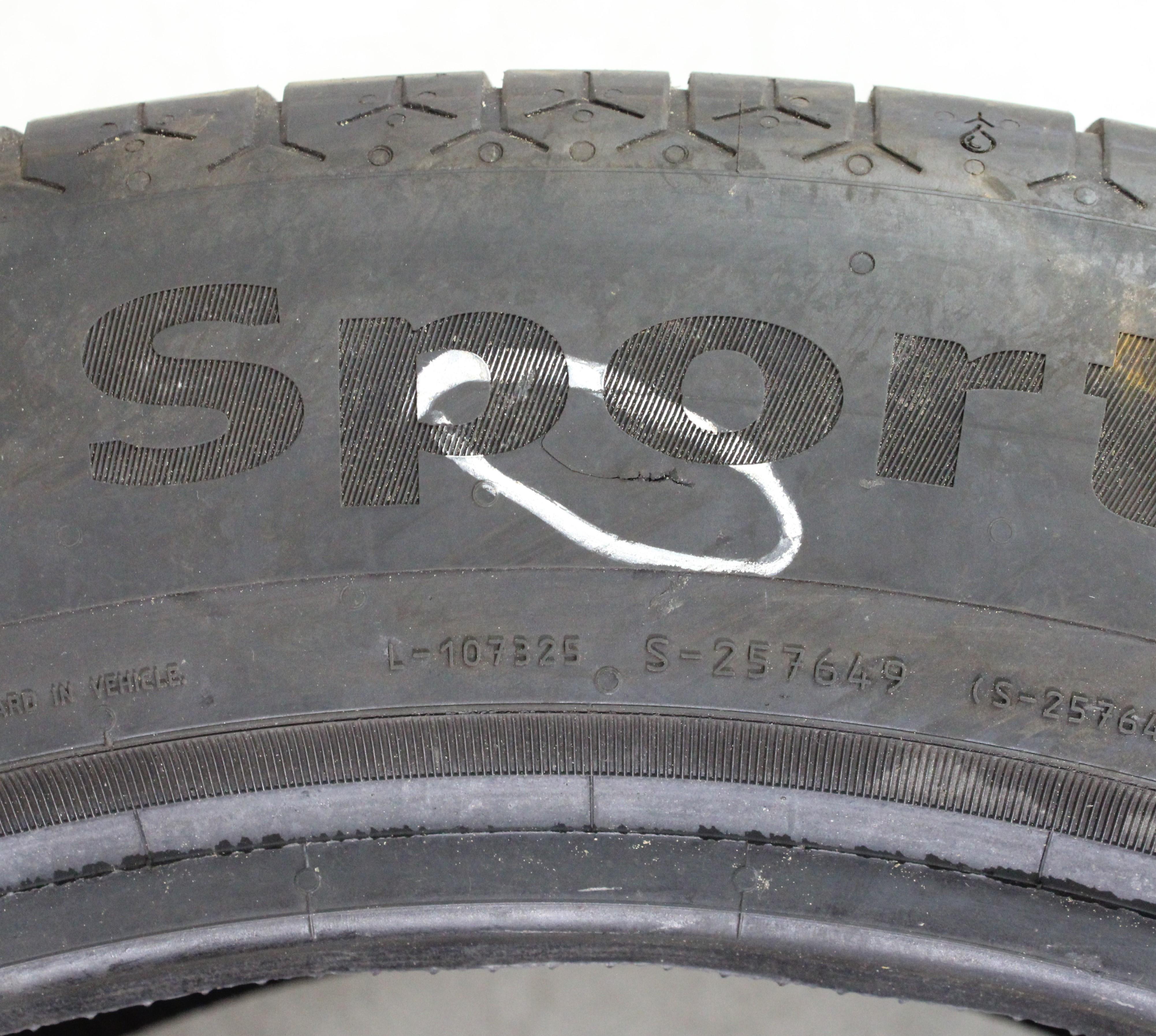 2 x 315/40R21 115Y Sommerreifen Continental Sport Contact 6 MO1 5-5,5mm 2023 XL