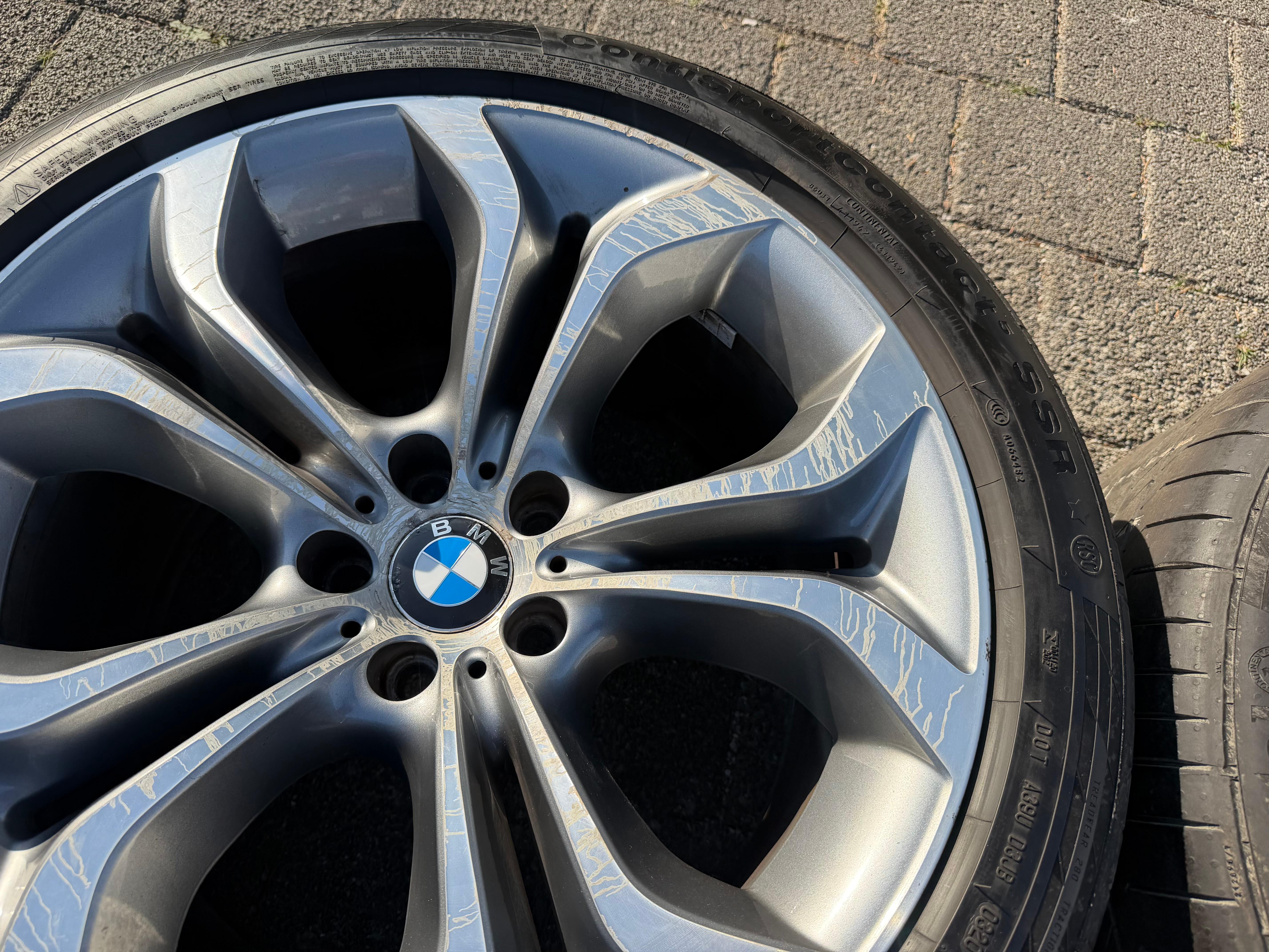 4 Original 20" Alu Sommerräder BMW X5 E70 F15 275/40R20 106W 315/35R20 110W Styling 336