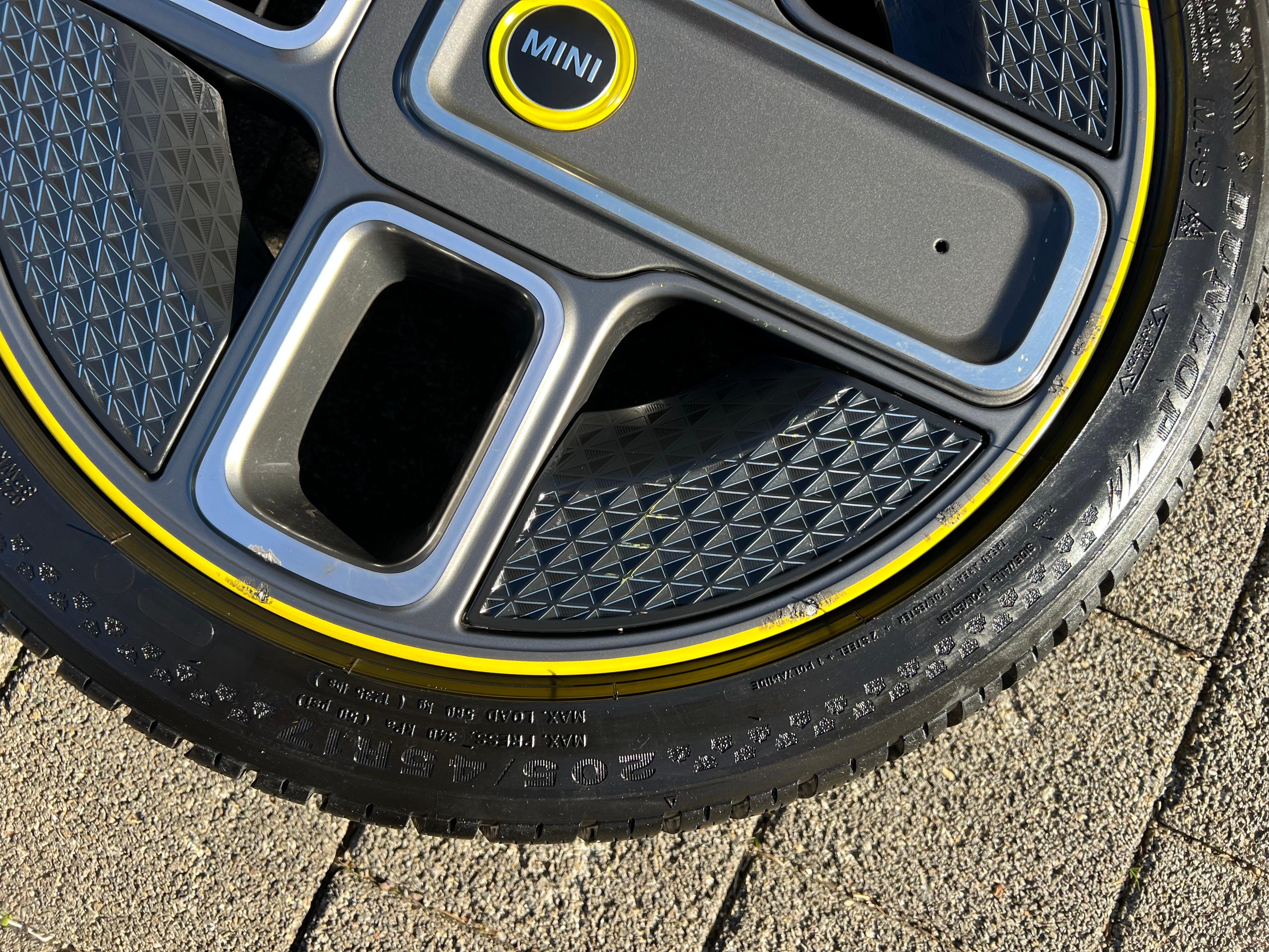 4 ROUES D'HIVER ORIGINALES 17" EN ALUMINIUM MINI F55 F56 F57 ELECTRIC POWER SPOKE 737 6889171