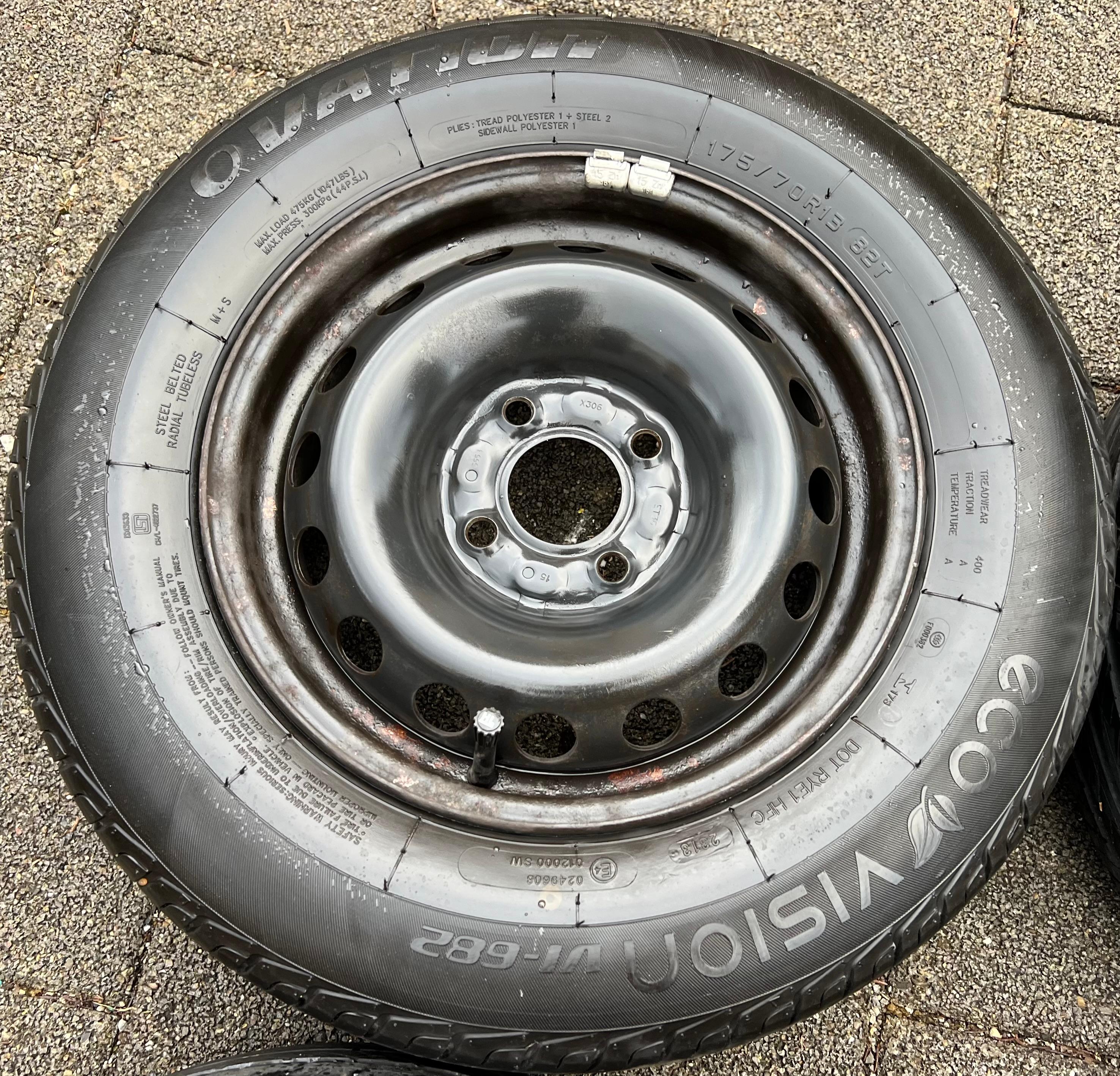 4 SOMMERRÄDER RENAULT MEGANE i 19 21 CLIO B 175/70R13 82T FREIHAUS