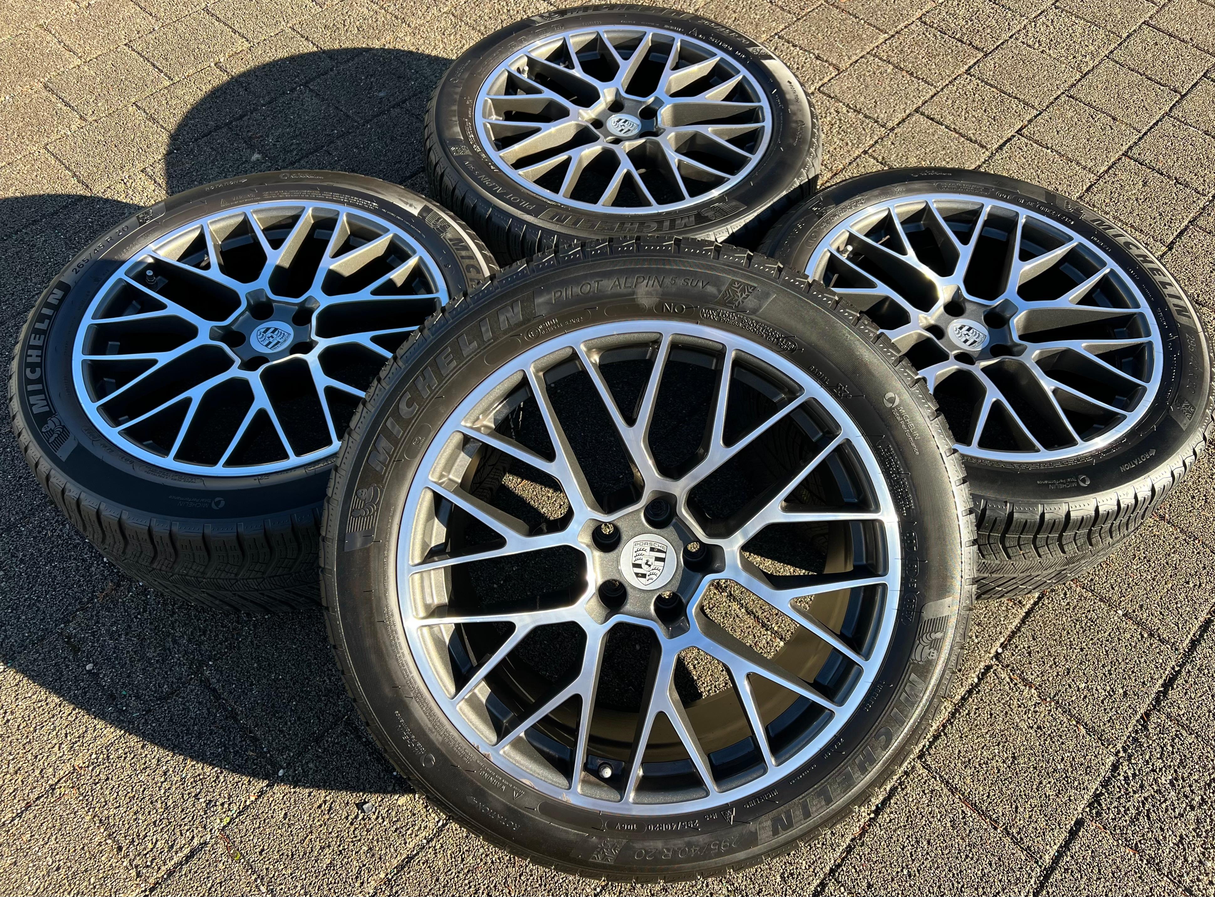 4 ORIGINAL 20" ALUFELGEN PORSCHE MACAN 95B 95B601025DS 95B601025DT RDKS FREIHAUS