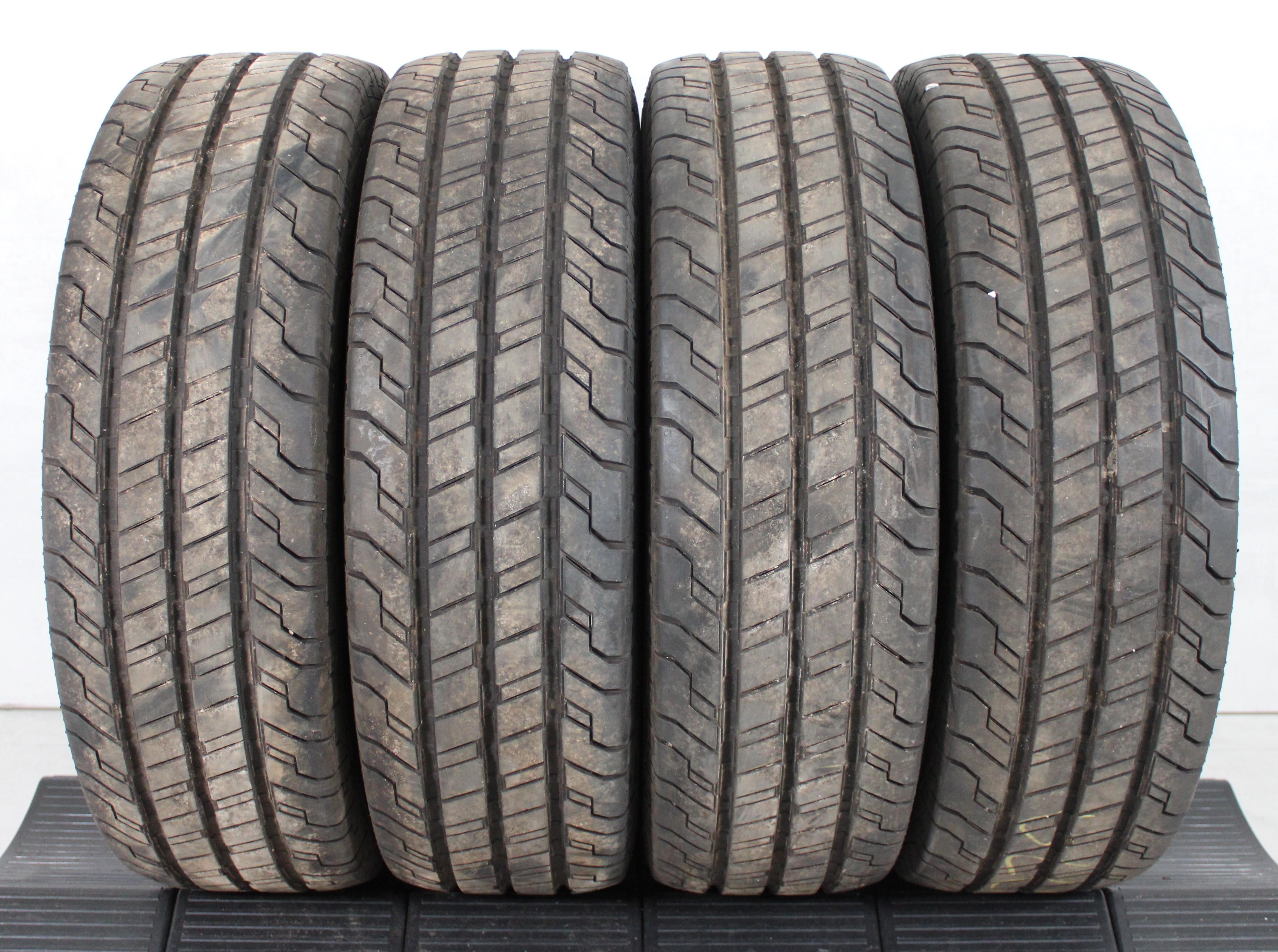 4 x 225/75R16C 121/120R Sommerreifen Continental Van Contact 100 8-8,5mm 2022