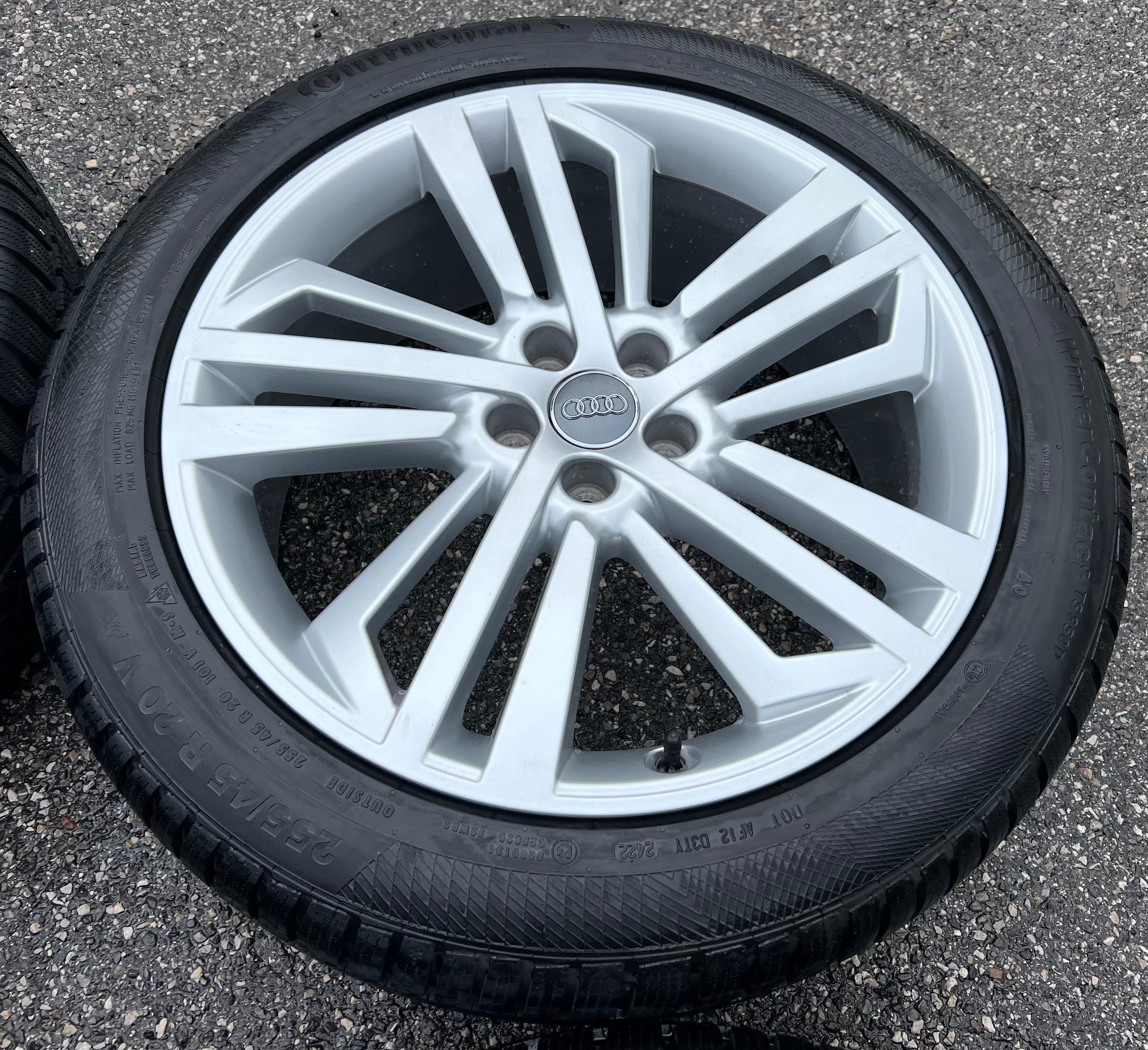 4 ROUES D'HIVER ORIGINALES 20" EN ALUMINIUM AUDI Q5 SQ5 FY 80A601025L 255/45R20 101V DOT 2022