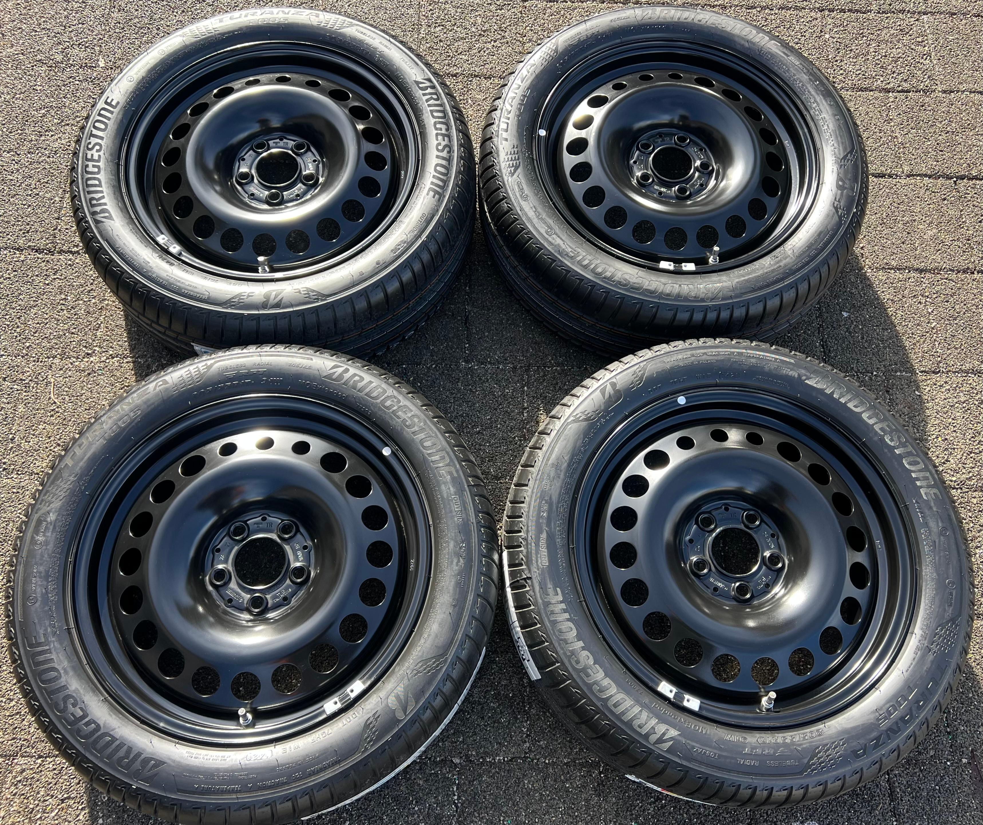 4 ORIGINAL 17" SOMMERRÄDER MERCEDES A-KLASSE 177 B-KLASSE 247 CLA 118 BRIDGESTONE