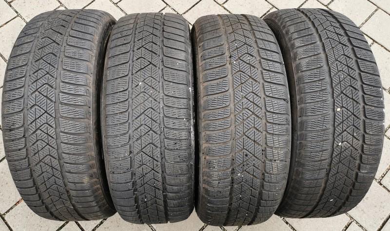 4 x 225/45R19 96V Winterreifen Pirelli Sottozero 3 Runflat 2x 6,5-7mm und 2x 6mm 2019/2020