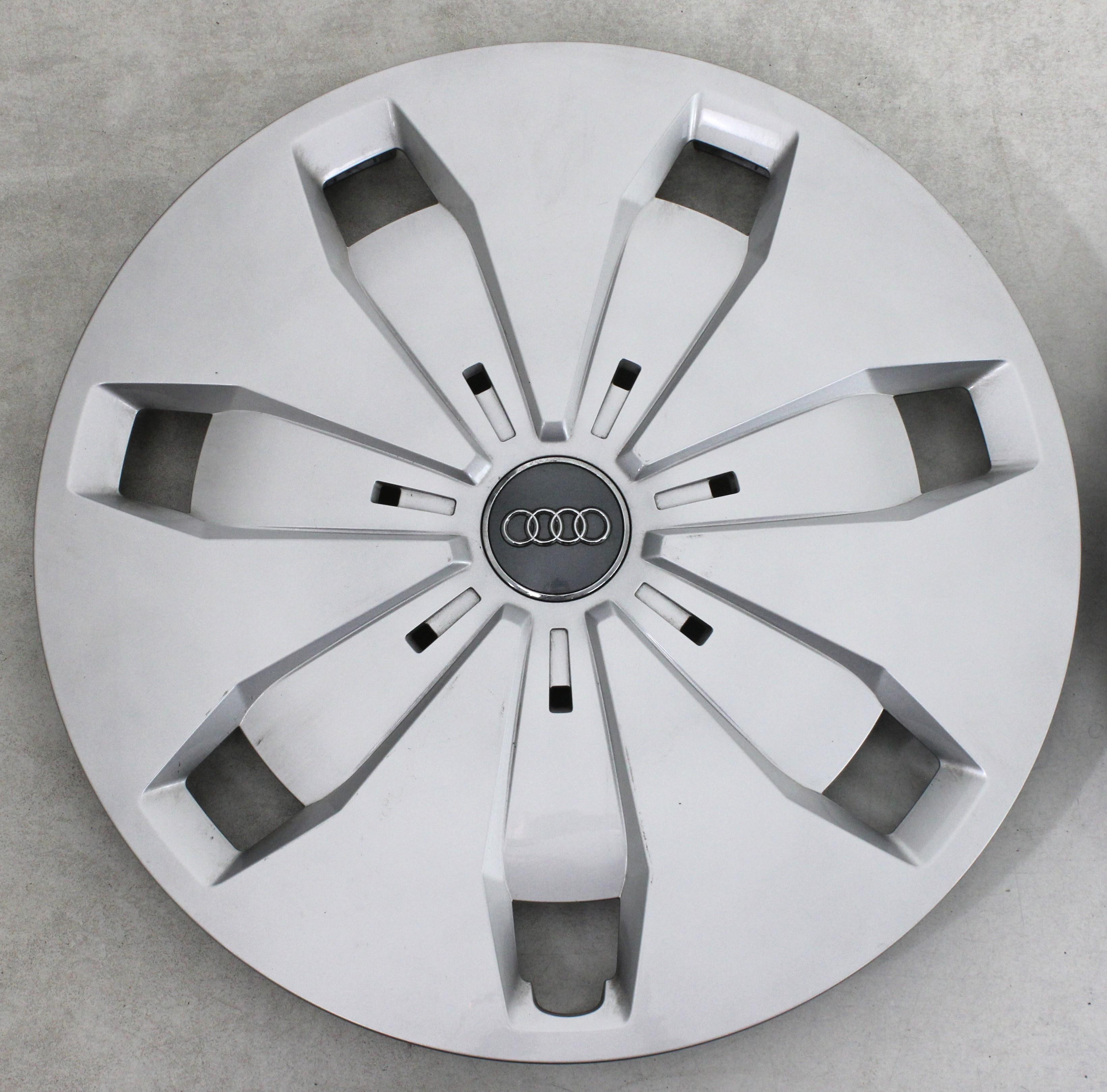 4x Original 16" Radkappen Audi A3 A4 Q2 81A601147 16 Zoll Radblenden
