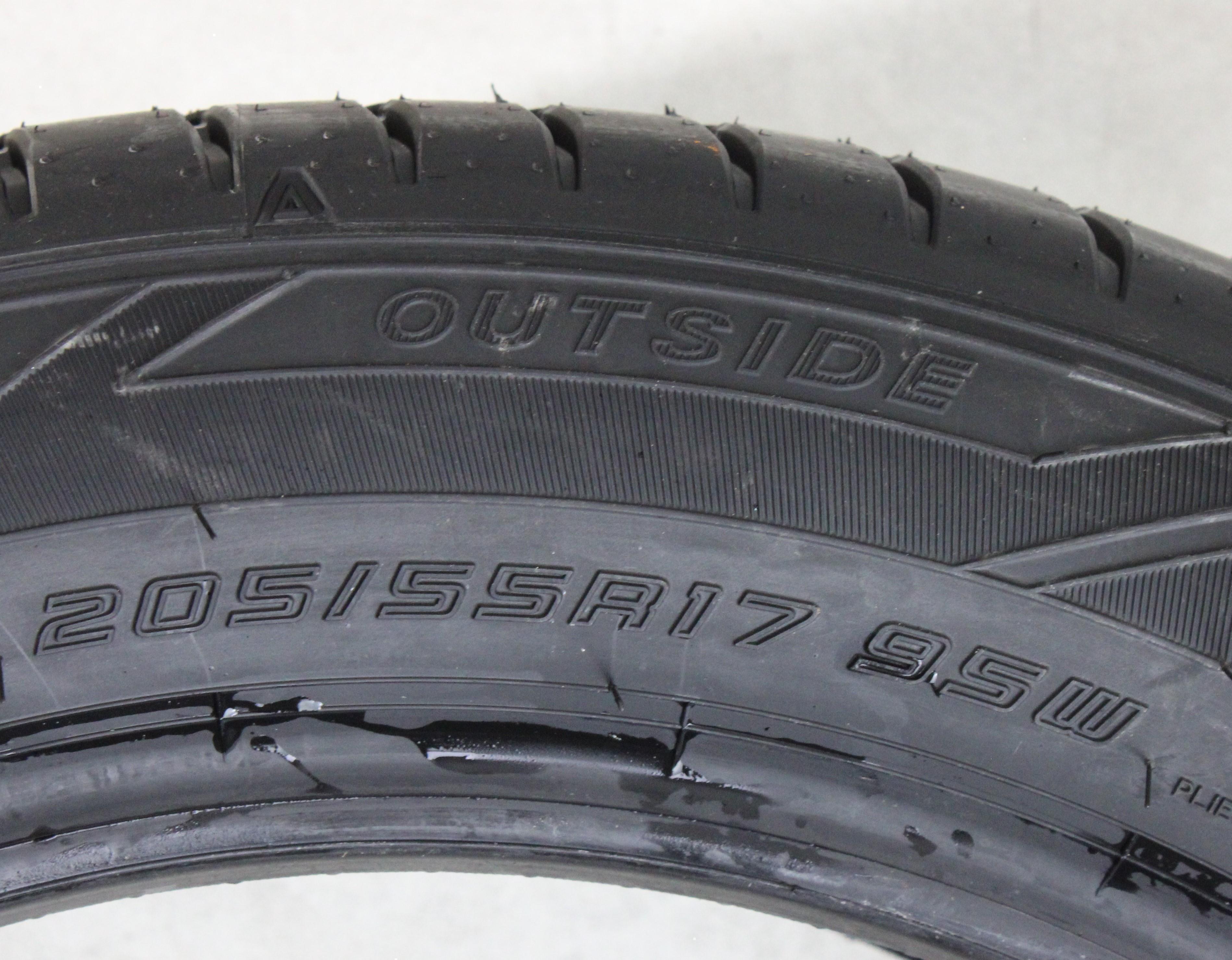 4 x 205/55R17 95W Sommerreifen Falken Azenis FK510A AO Volles Profil 2022 NEU