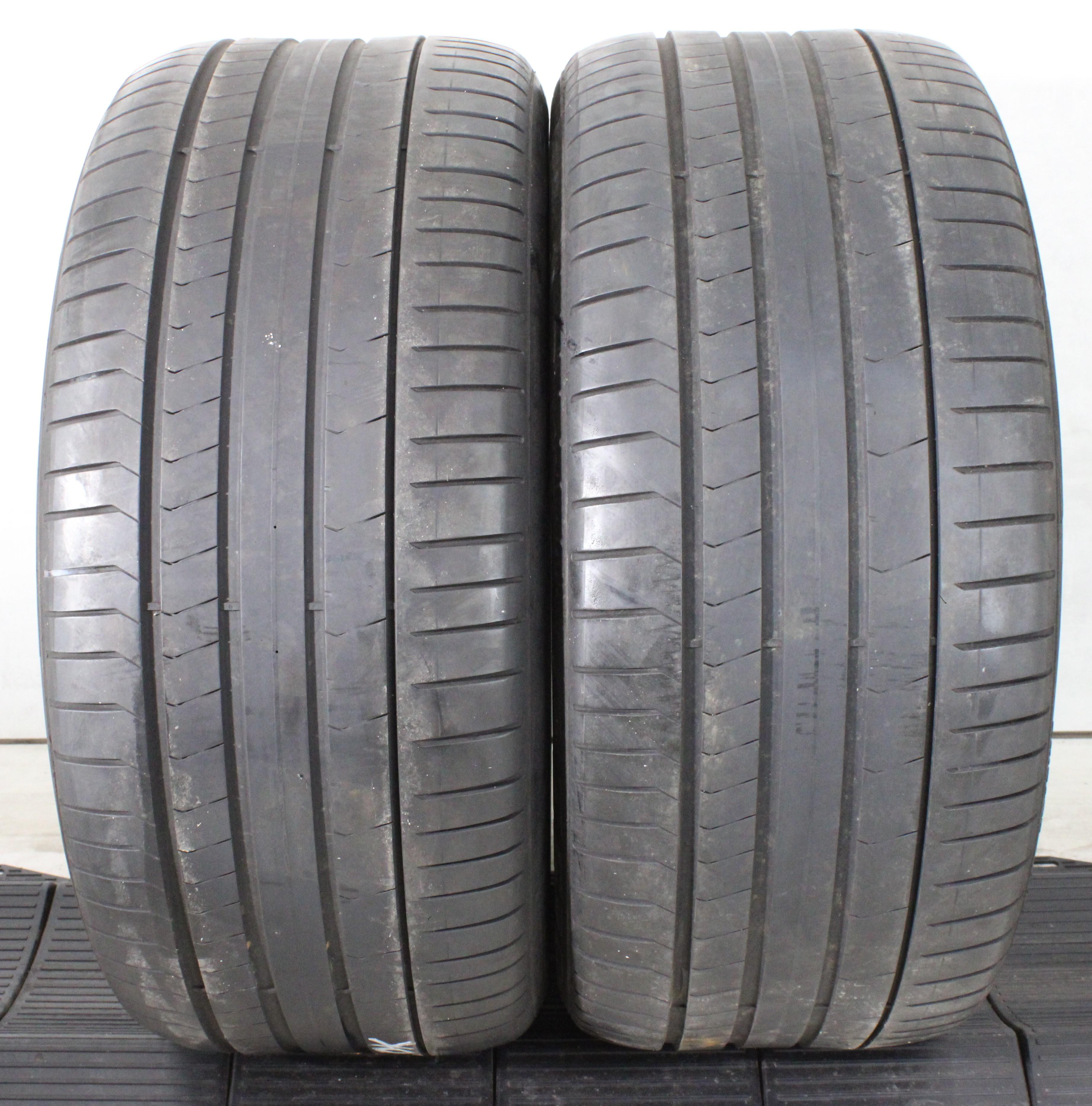 2 x 305/40R20 112Y neumáticos de verano Pirelli Pzero PZ4 Runflat 5,5 mm en los hombros y 4-4,5 mm en el centro 2018