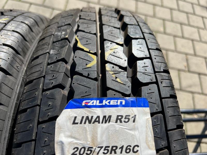 2 x 205/75R16C 110/108R Sommerreifen Falken Linam R51 NEU 2016