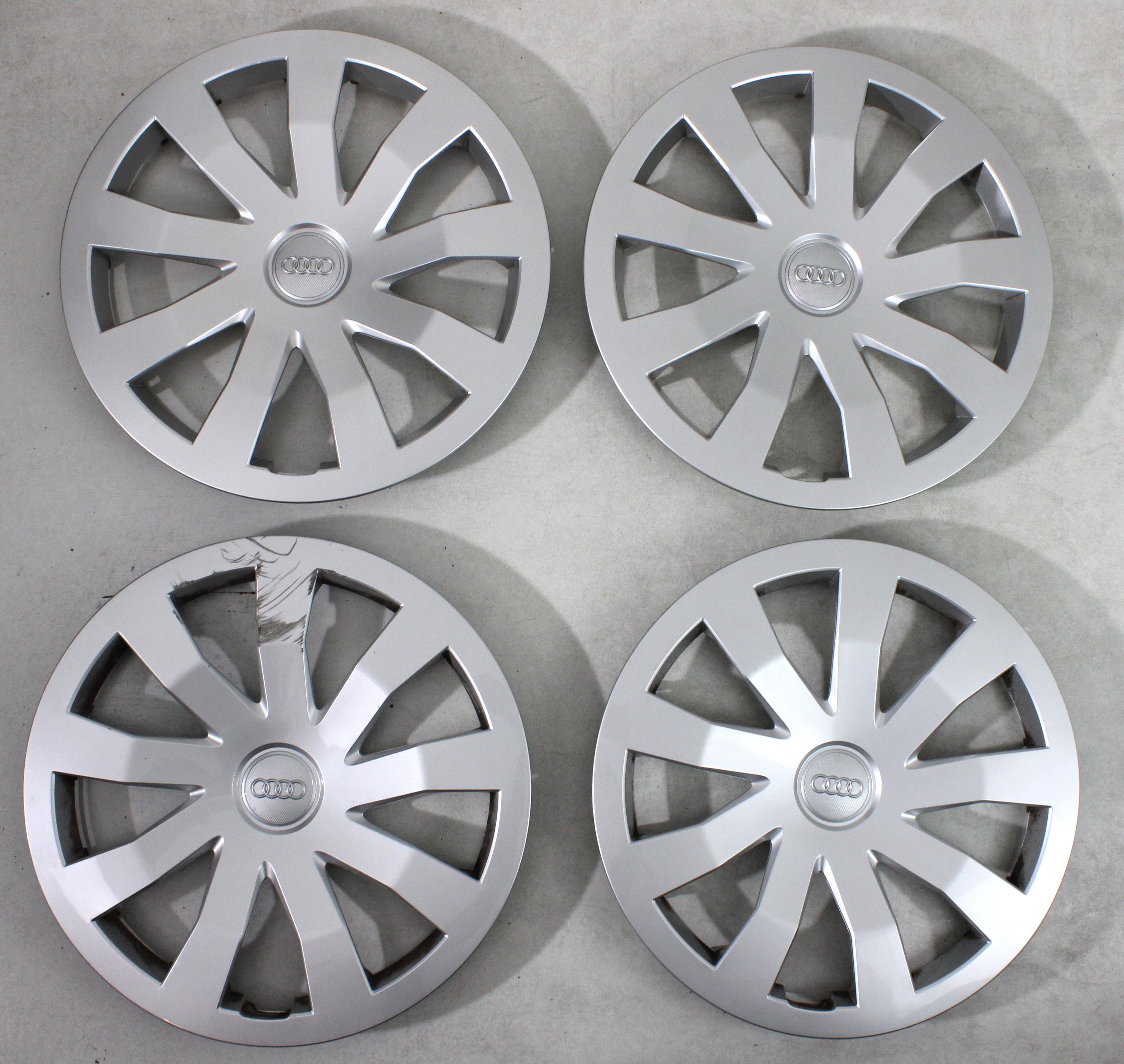 4 TAPACUBOS ORIGINALES DE 15" PARA AUDI A1 GB 82A601147 15 PULGADAS