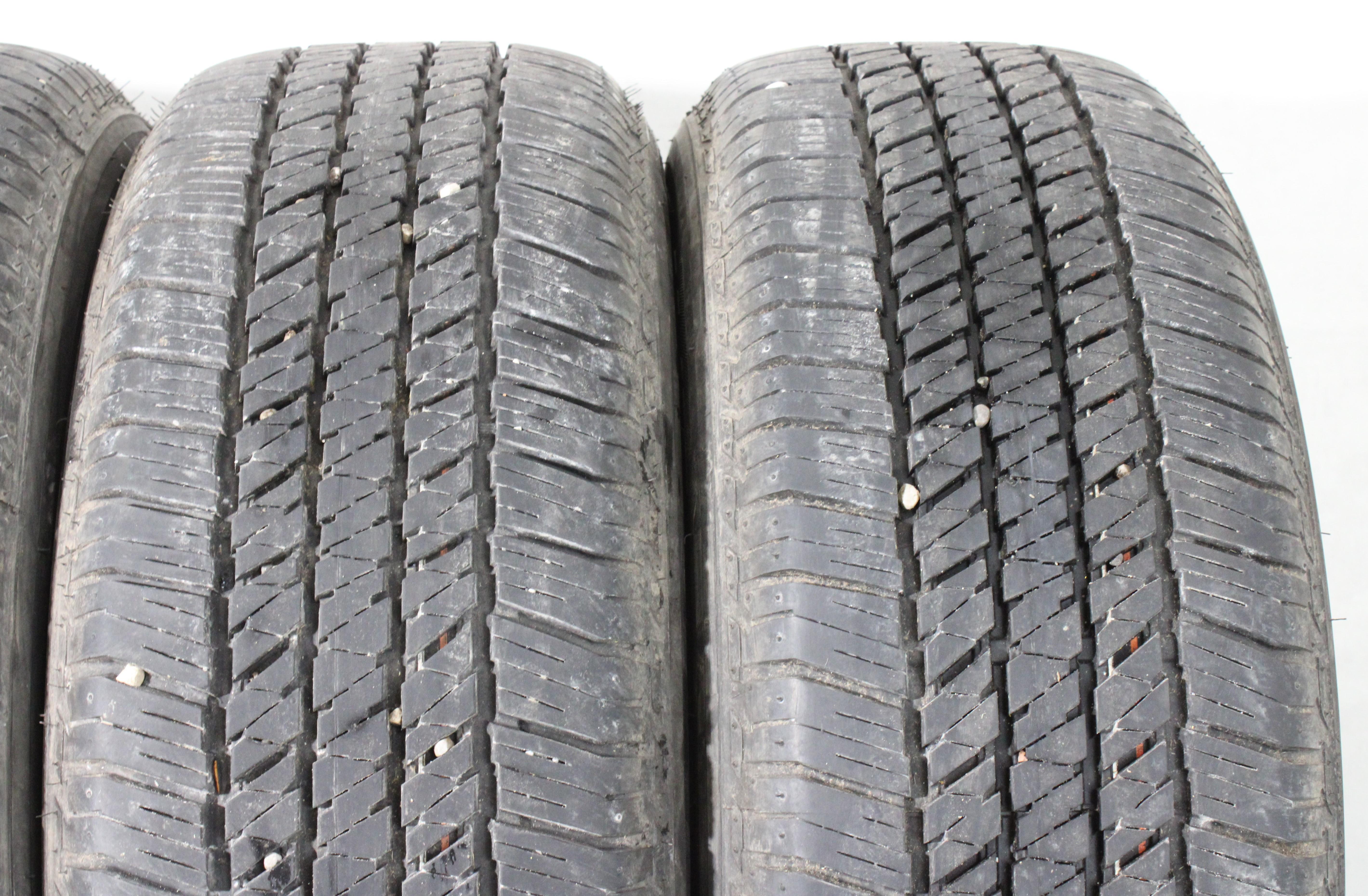 4 neumáticos de verano Bridgestone Dueler H/T 684II 8 mm 2022, 265/60R18 110H