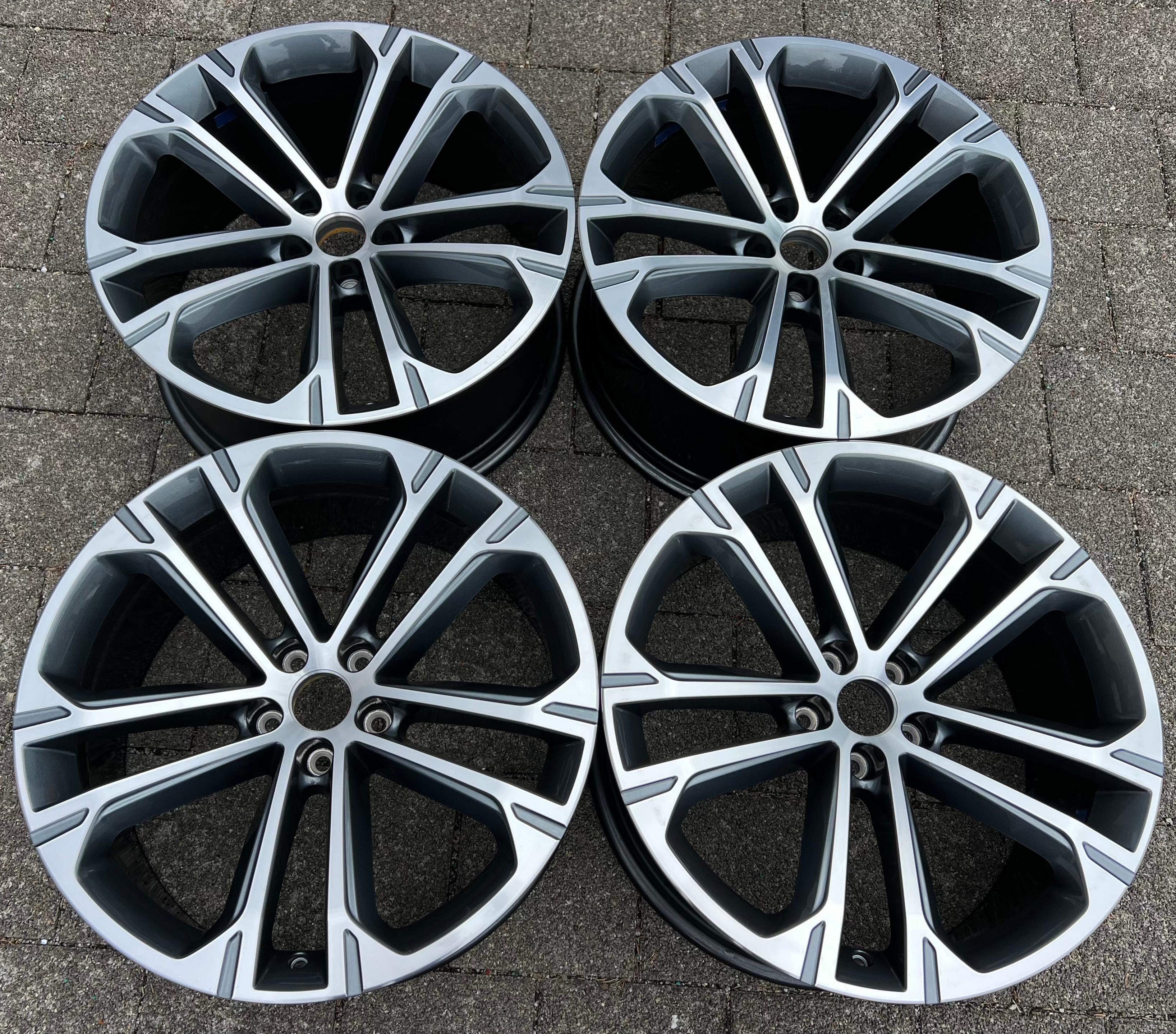 4 ORIGINAL 20" ALUFELGEN FELGEN AUDI Q7 SQ7 4M 9x20 ET28 4M0601025EA FREIHAUS